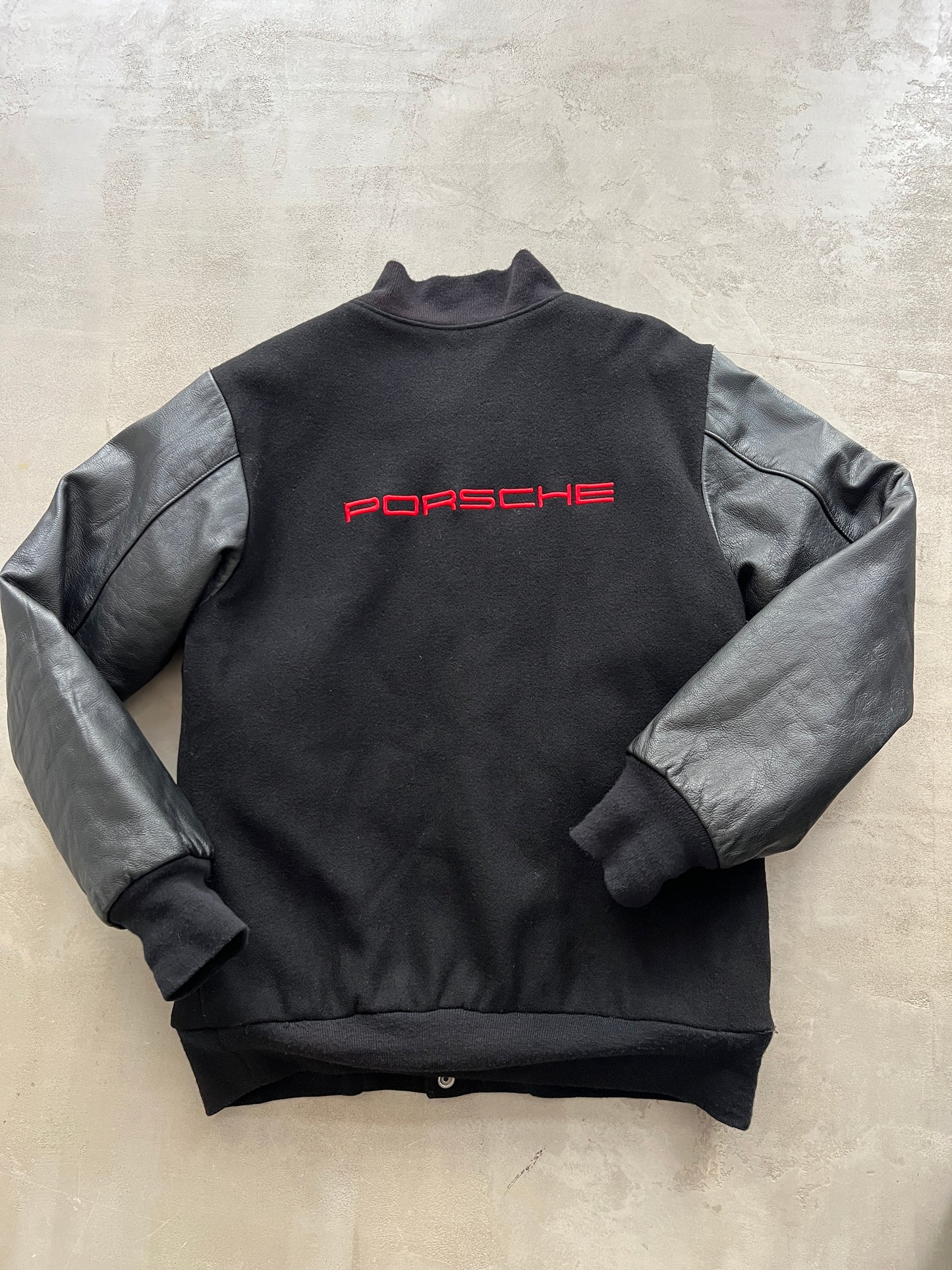 PORSCHE BOMBER JACKET - 1990S - L/M