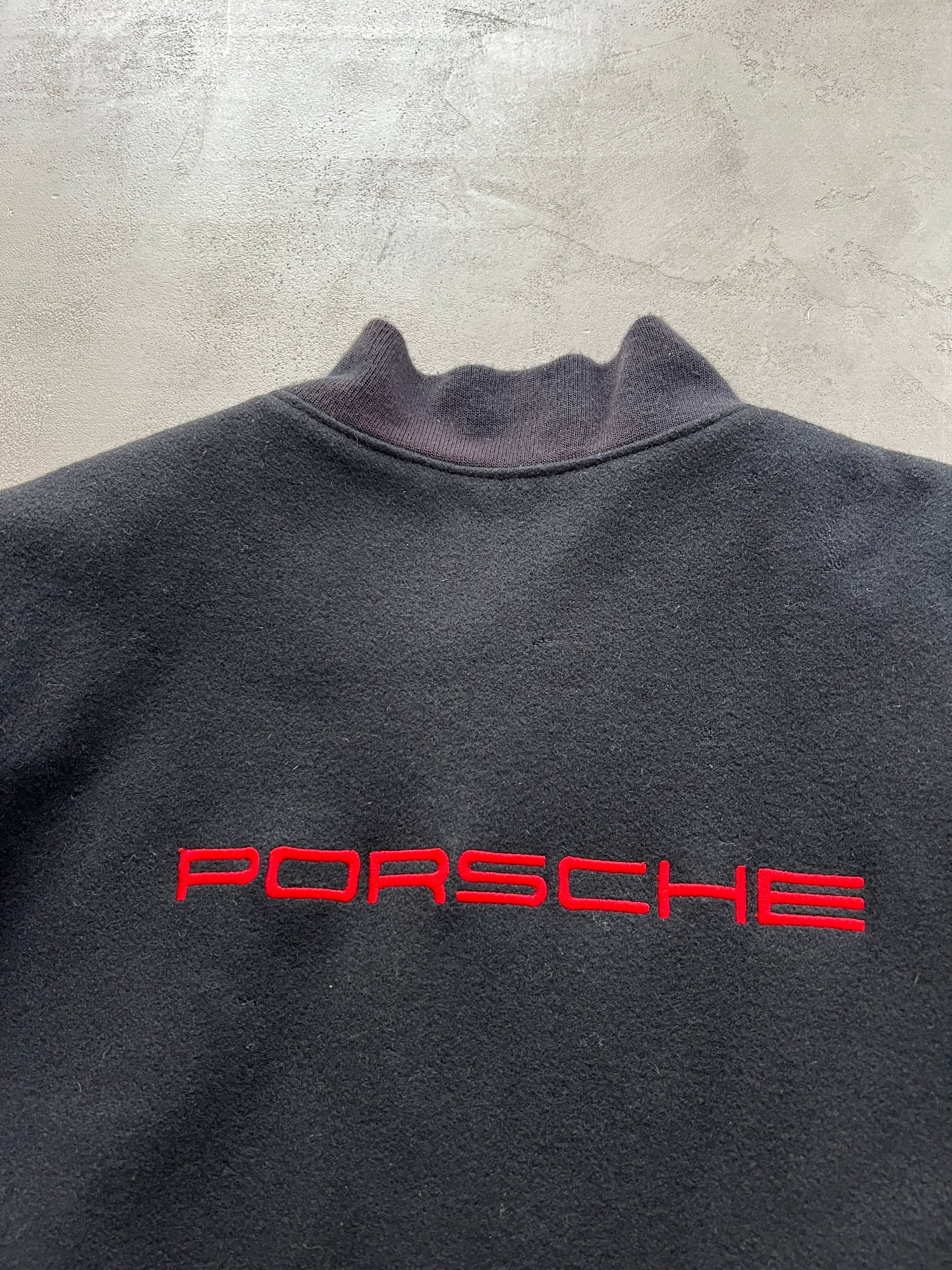 PORSCHE BOMBER JACKET - 1990S - L/M