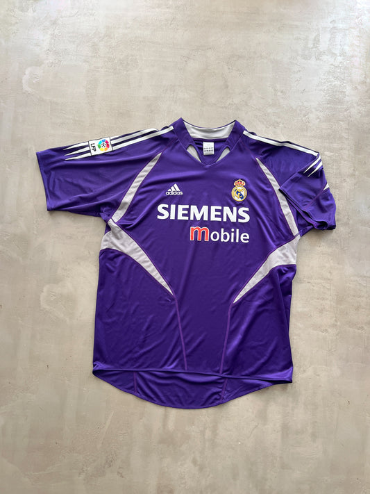 PURPLE REAL MADRID JERSEY - 2004 - XL