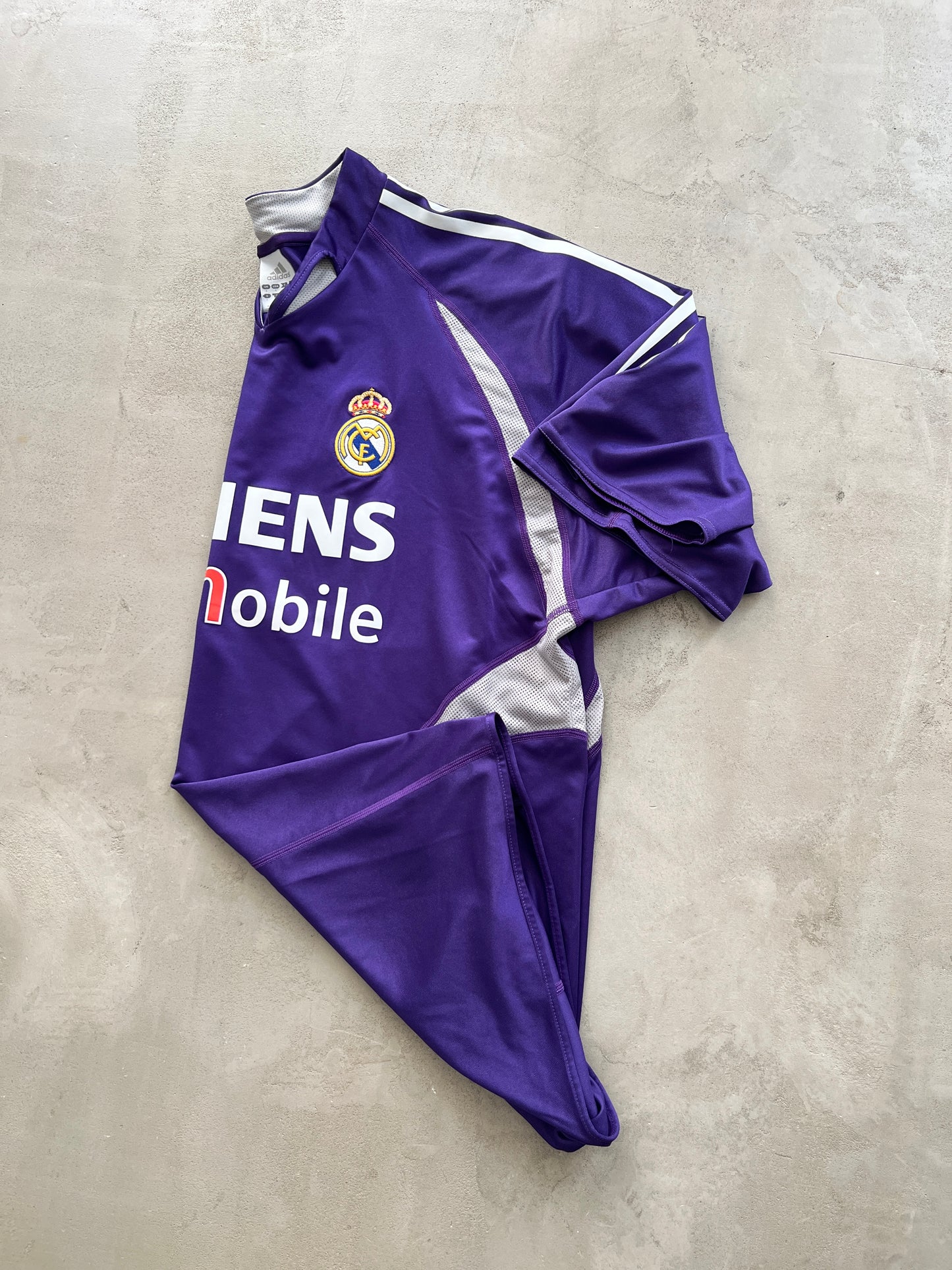 PURPLE REAL MADRID JERSEY - 2004 - XL