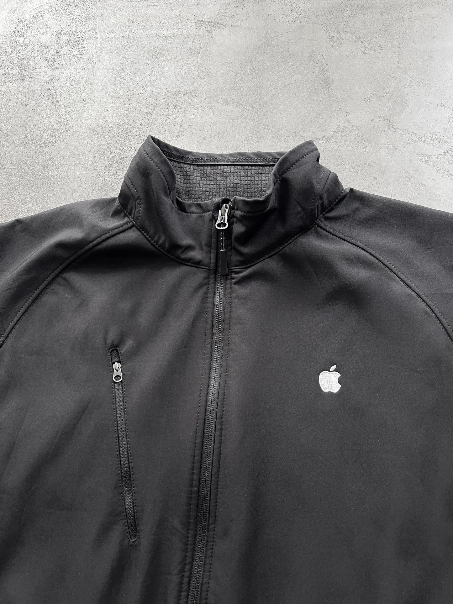 BLACK APPLE PROMO JACKET - 2000S - L