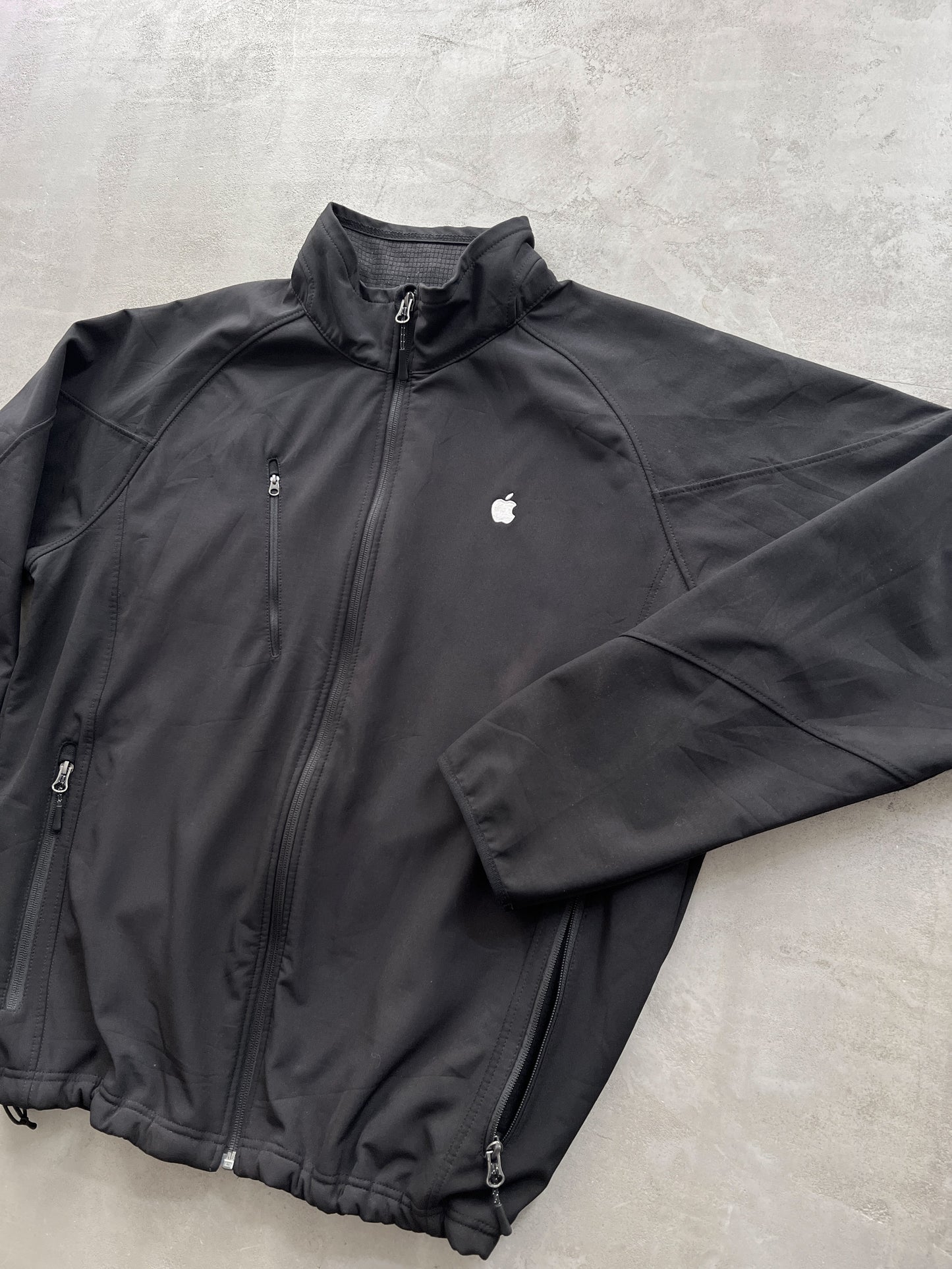 BLACK APPLE PROMO JACKET - 2000S - L