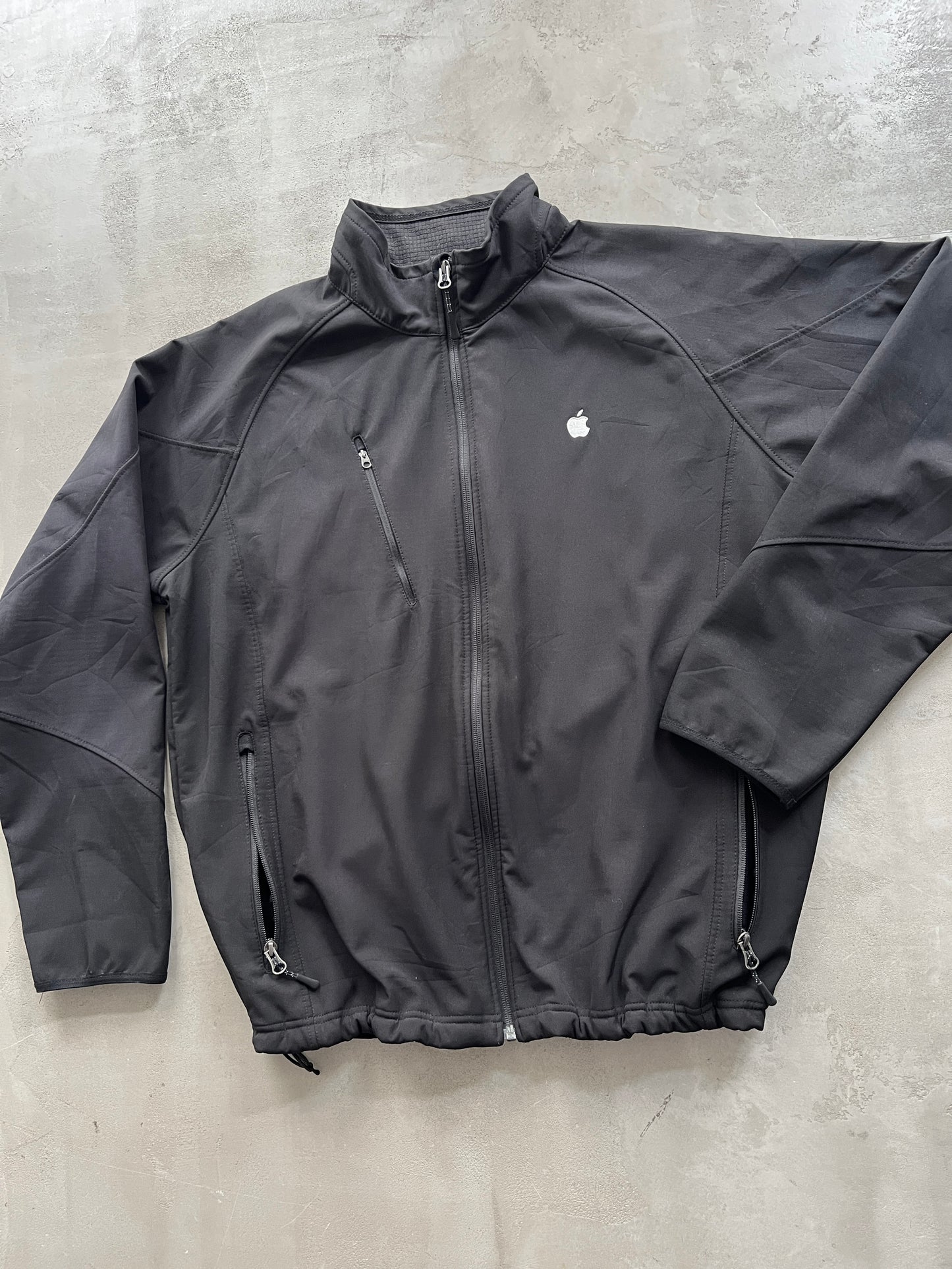 BLACK APPLE PROMO JACKET - 2000S - L