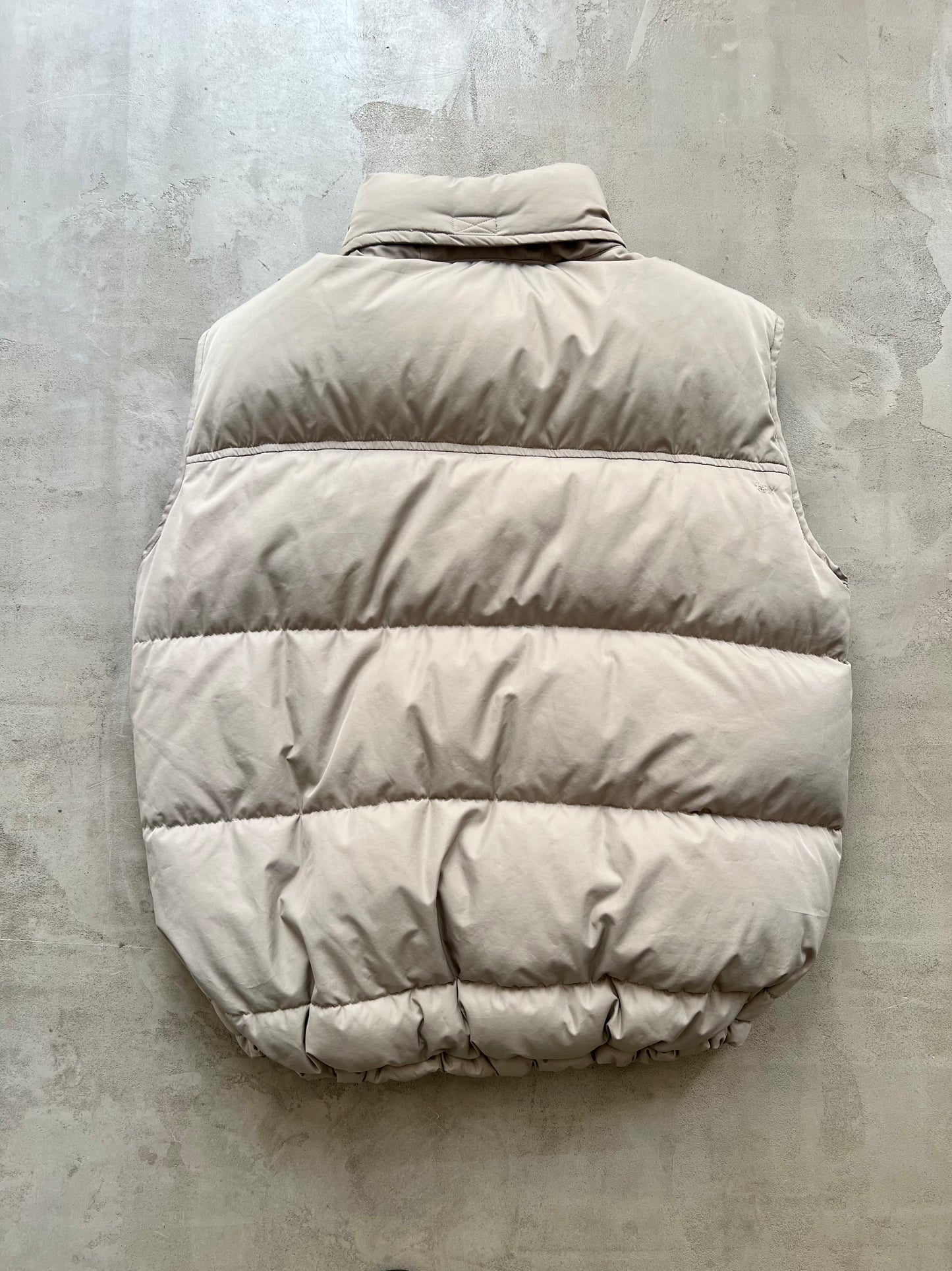 SAND NIKE PUFFER VEST - 2000S - XL