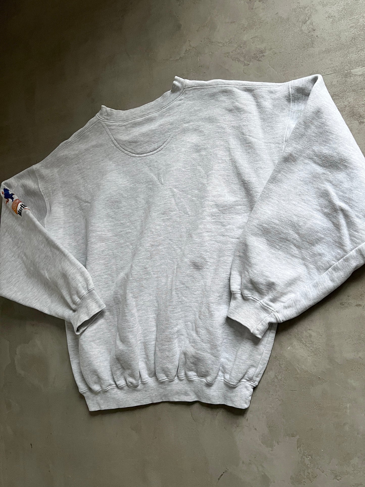 GREY MARLBORO SWEATER - 1990S - M