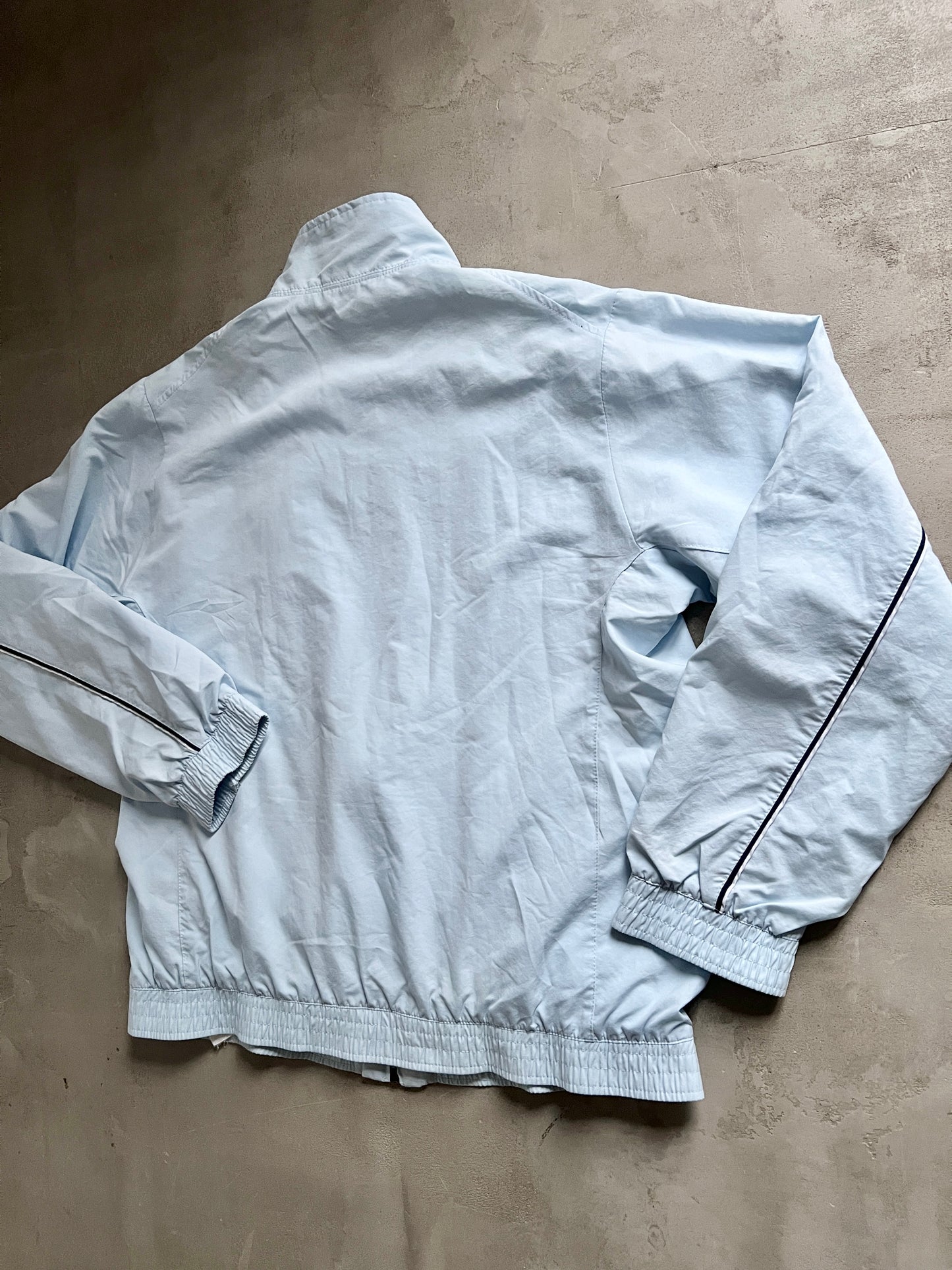 BABY BLUE NIKE TRACK JACKET - 2000S - M