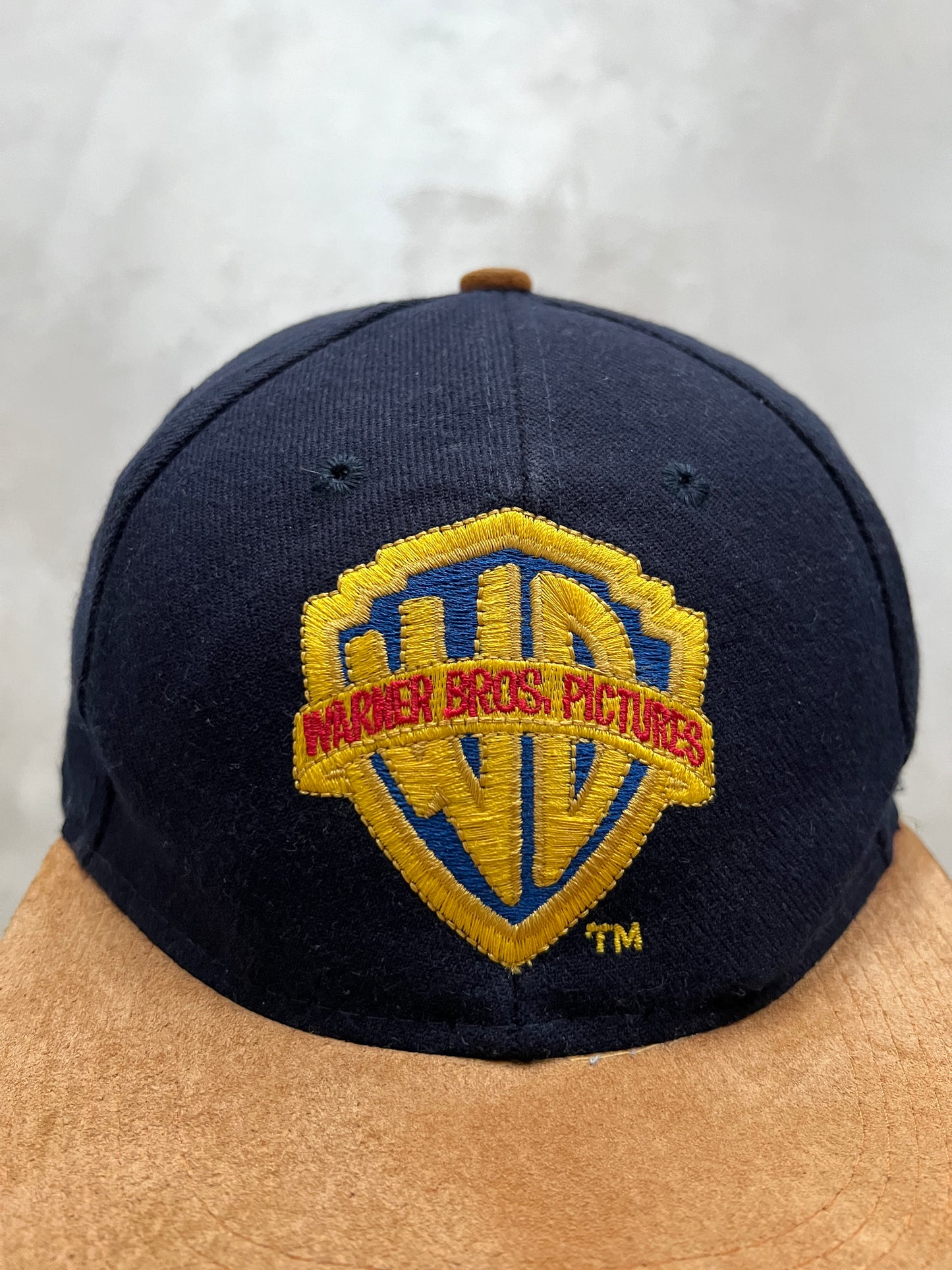 NAVY/BEIGE WARNER BROS CAP - 1990S