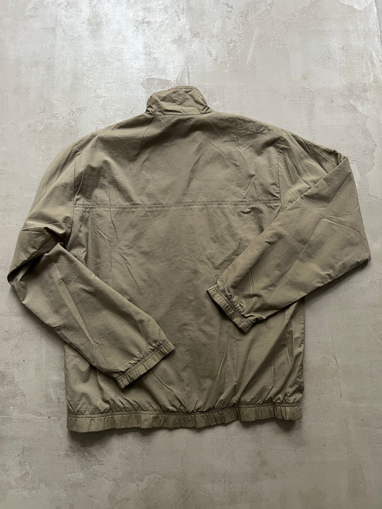 KHAKI/OLIVE NIKE TRACK JACKET - 2000S