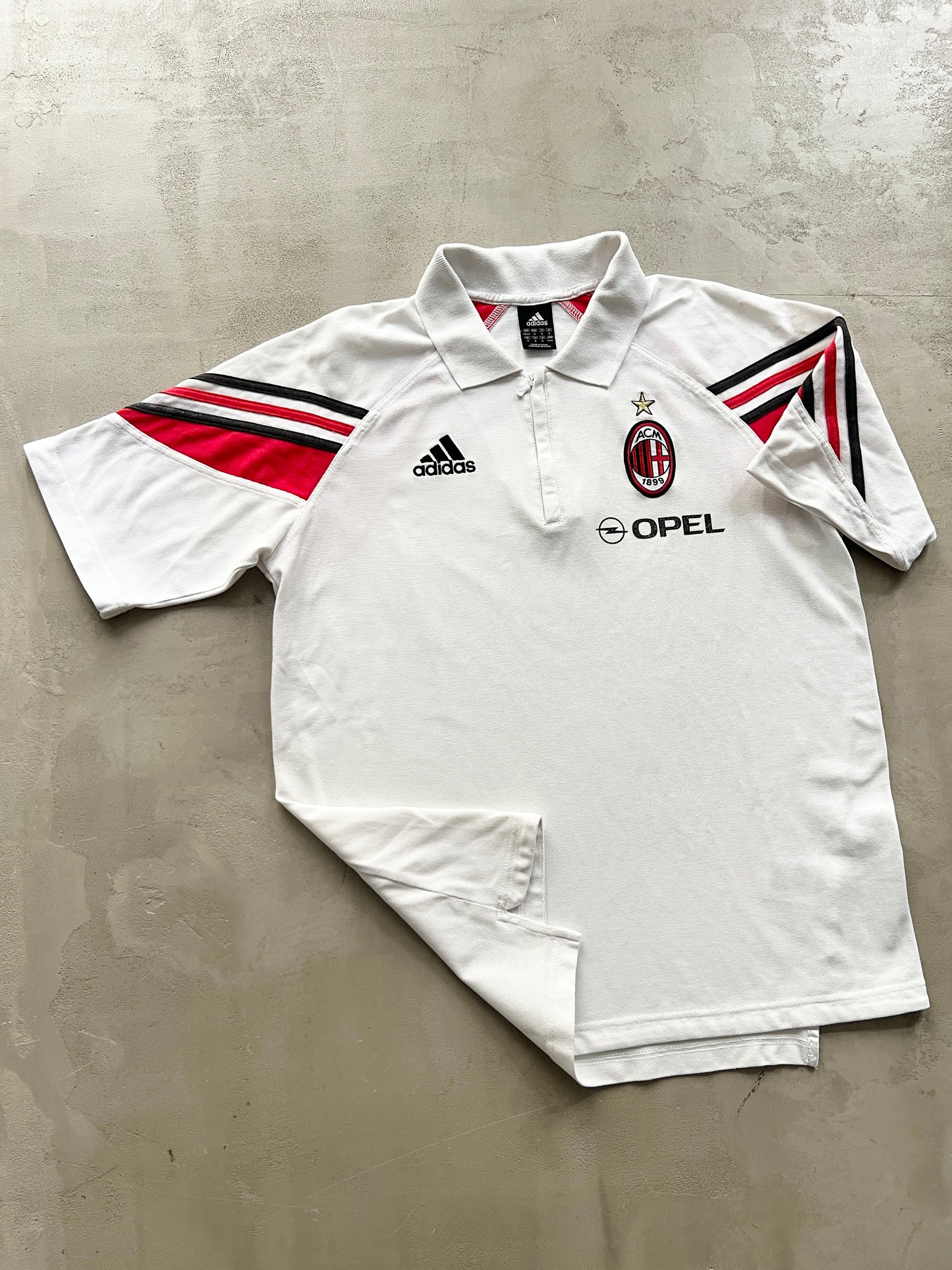 WHITE AC MILAN POLO - 2000S - L