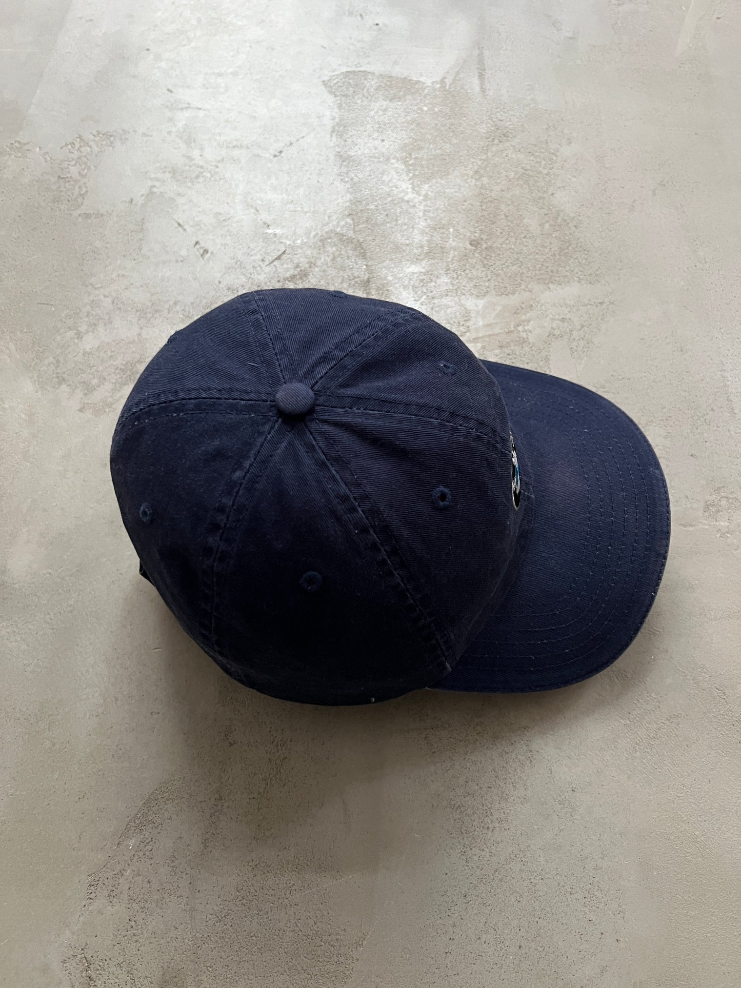 FADED NAVY BMW CAP - 1990S