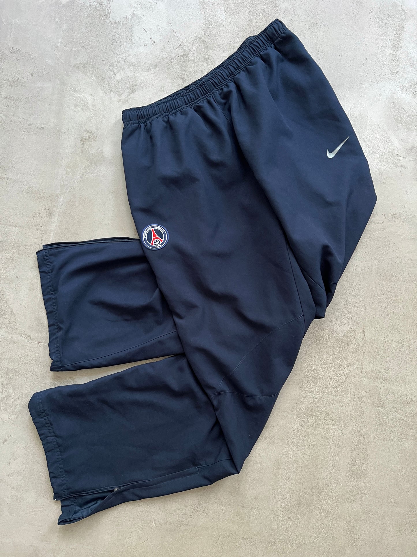 NAVY NIKE PSG TRACK PANTS - 2000S - L