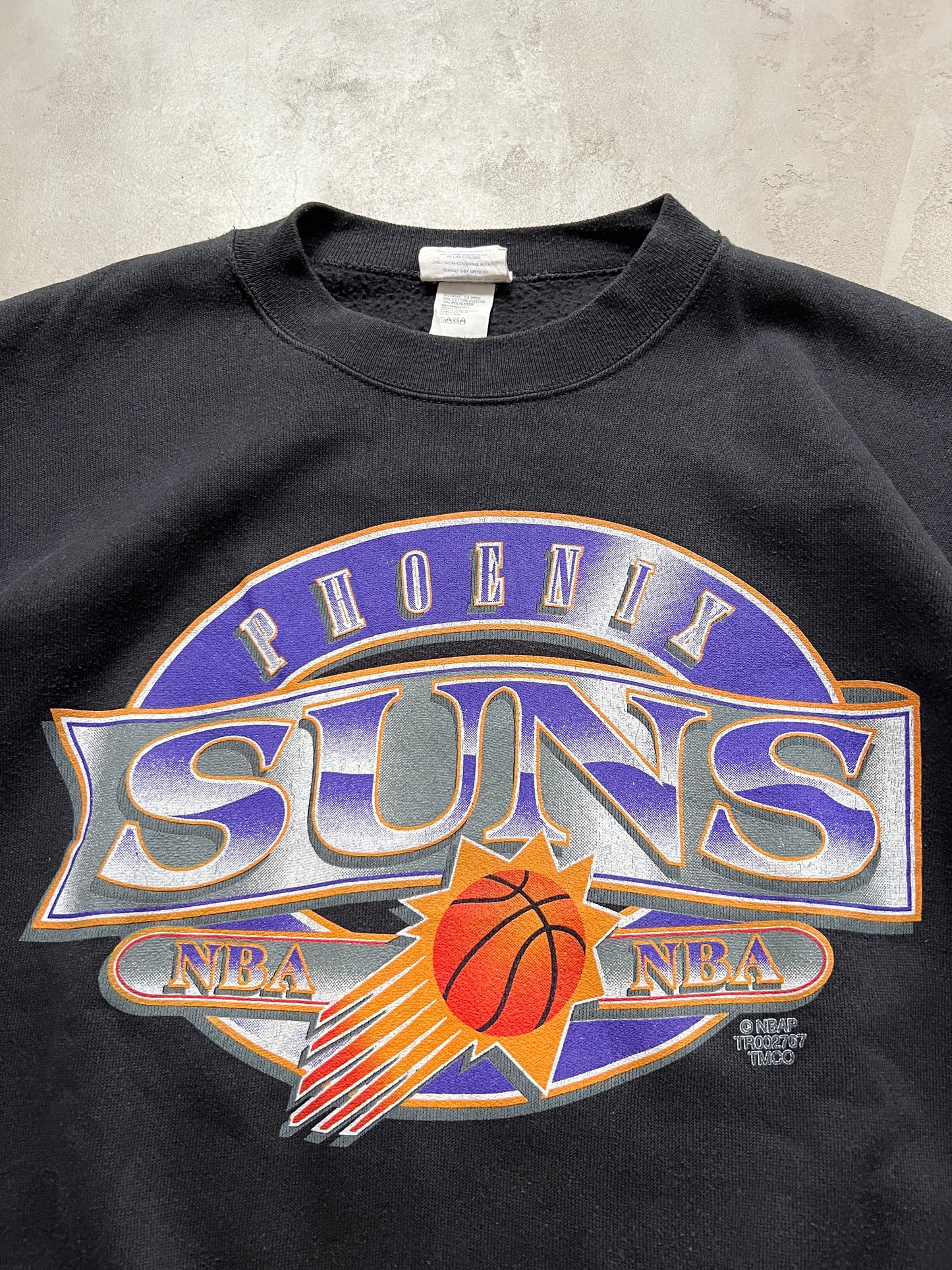 BLACK NBA PHOENIX SUNS SWEATER - 1990S - M