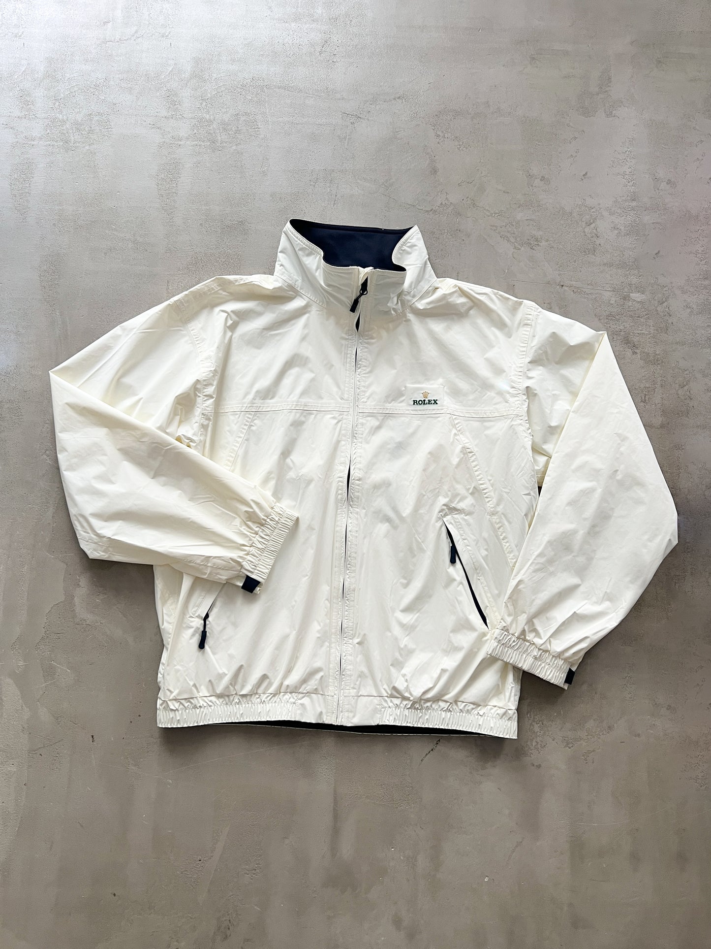 CREME ROLEX YACHT JACKET - 2000S - XL/L