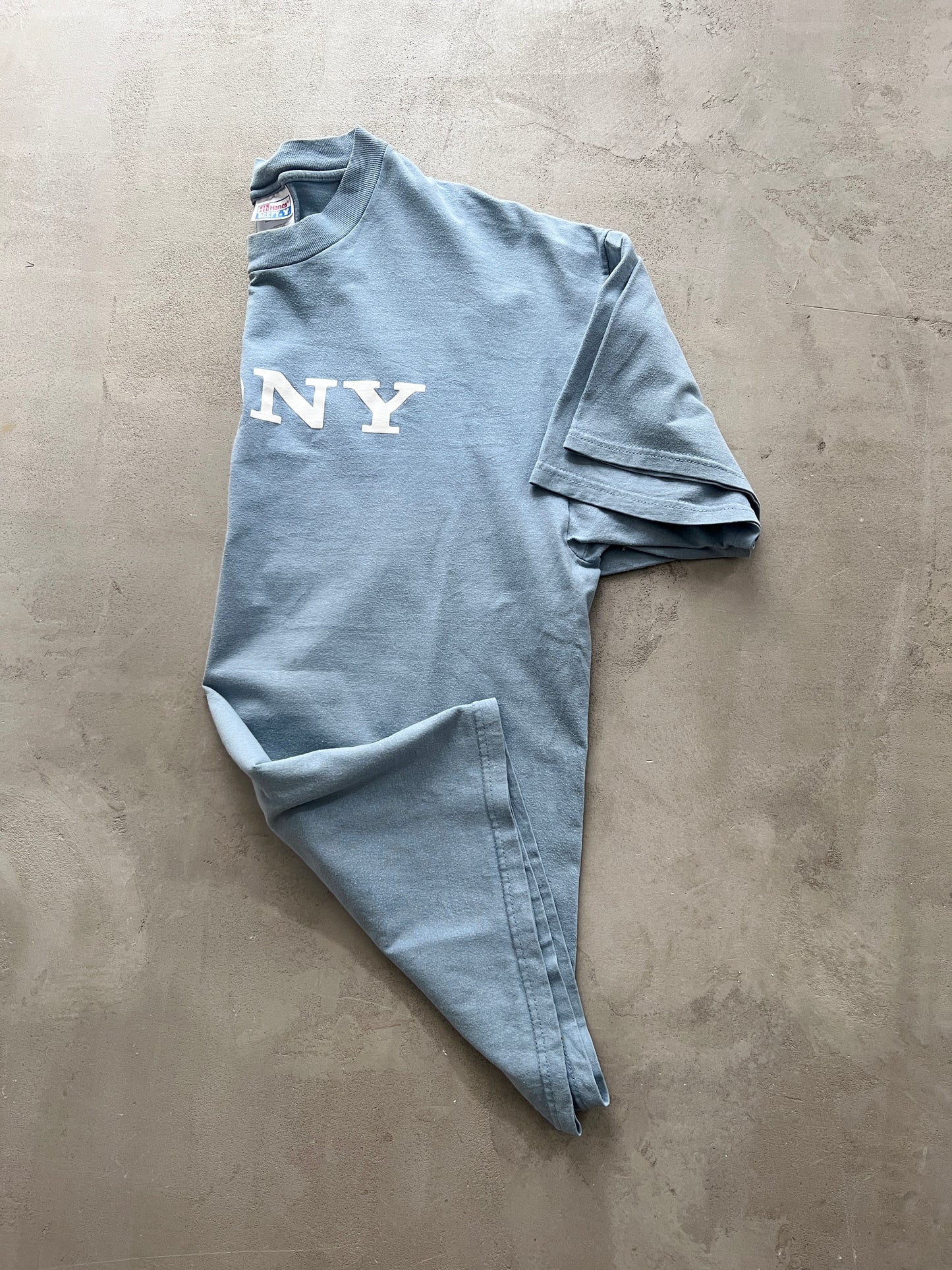 OCEAN BLUE SONY PROMO TEE - 1990S - L/XL