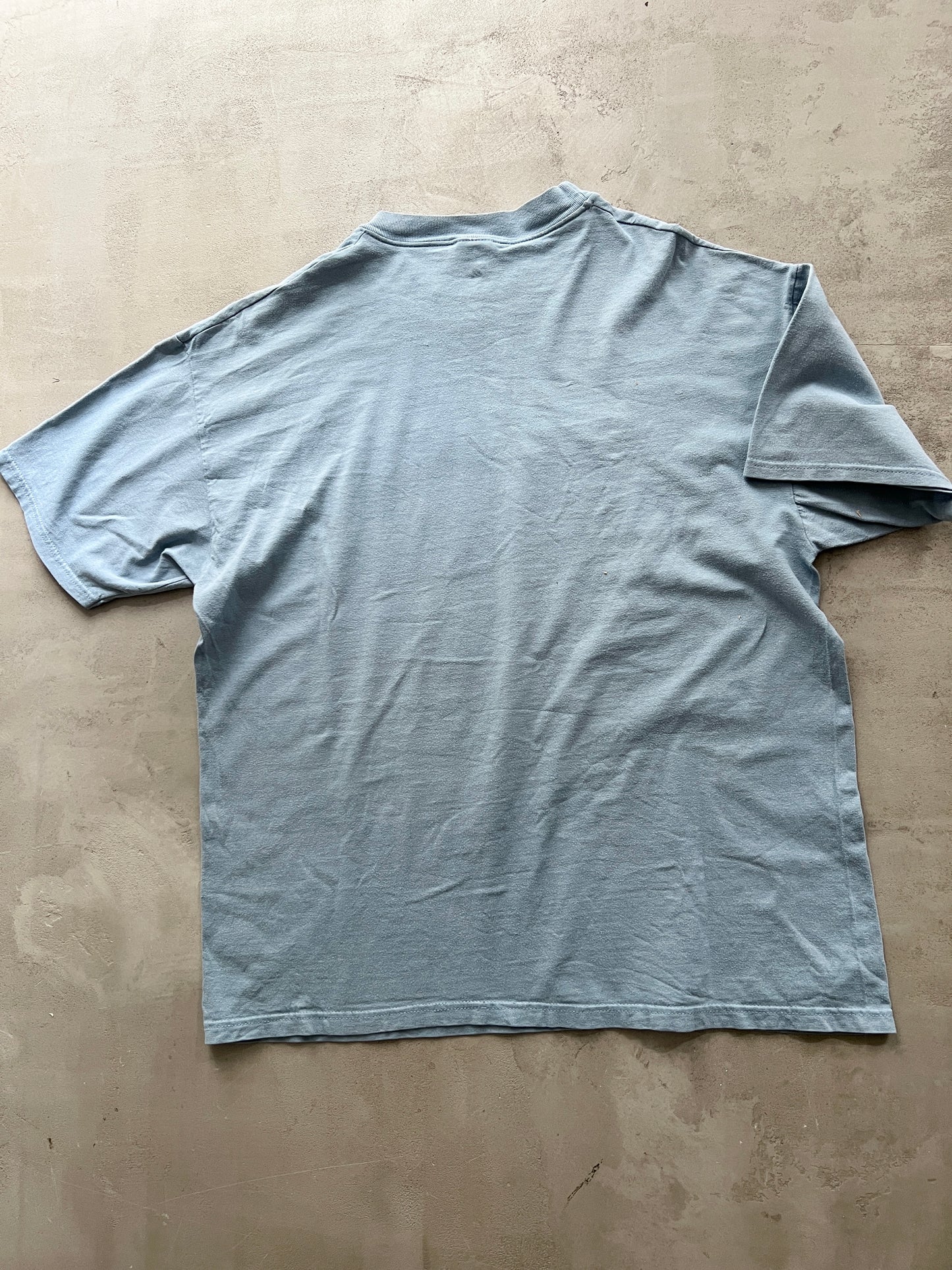 OCEAN BLUE SONY PROMO TEE - 1990S - L/XL