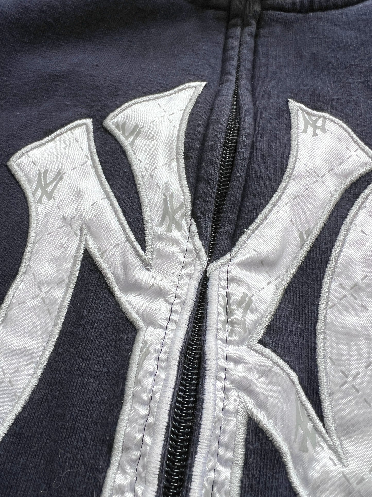 FADED NAVY YANKEES JACKET - 1990S