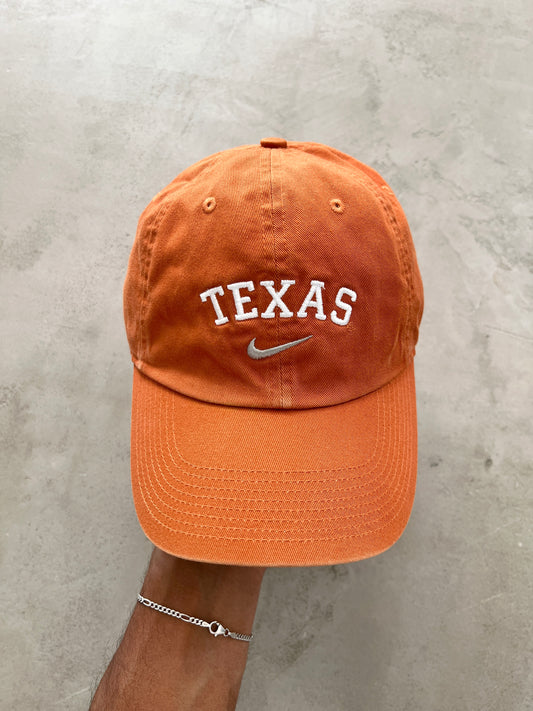 FADED ORANGE NIKE TEXAS CAP - 2000S