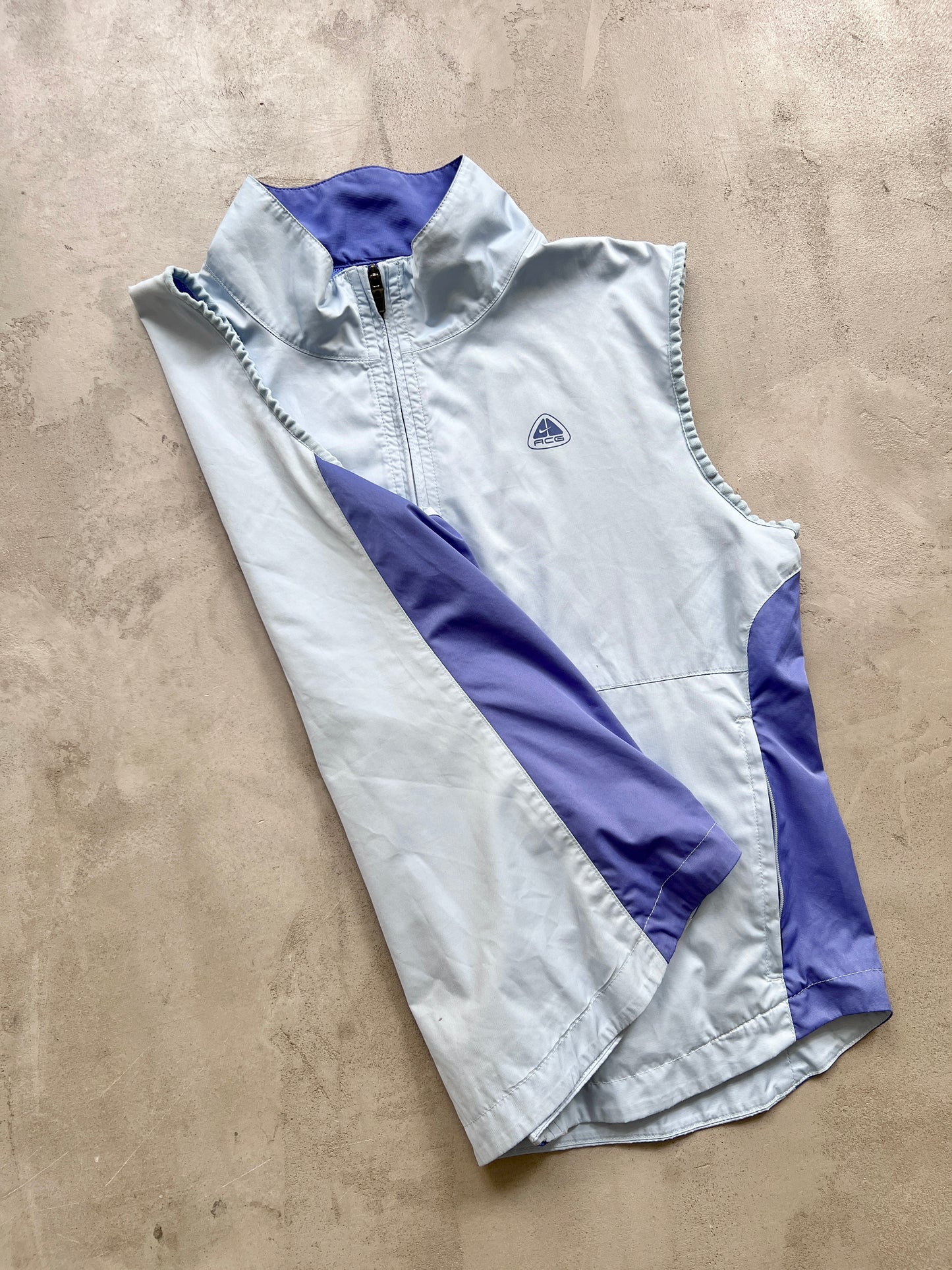 PURPLE NIKE ACG VEST - 2000S - XS