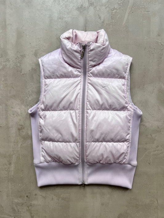 ROSÉ NIKE PUFFER VEST - 2000S - WMNS M/S