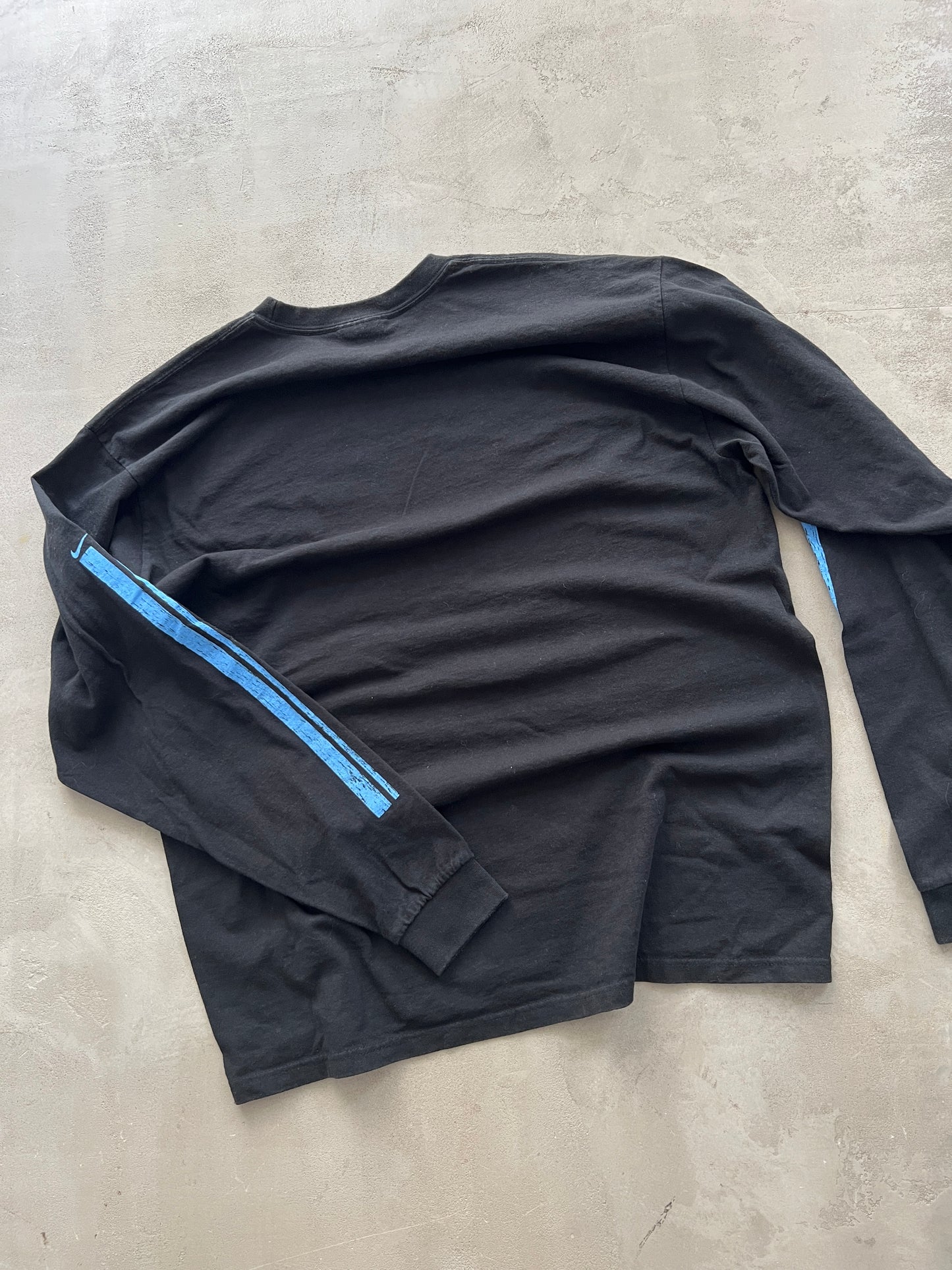 BLACK NIKE LONGSLEEVE - 1990S - XL