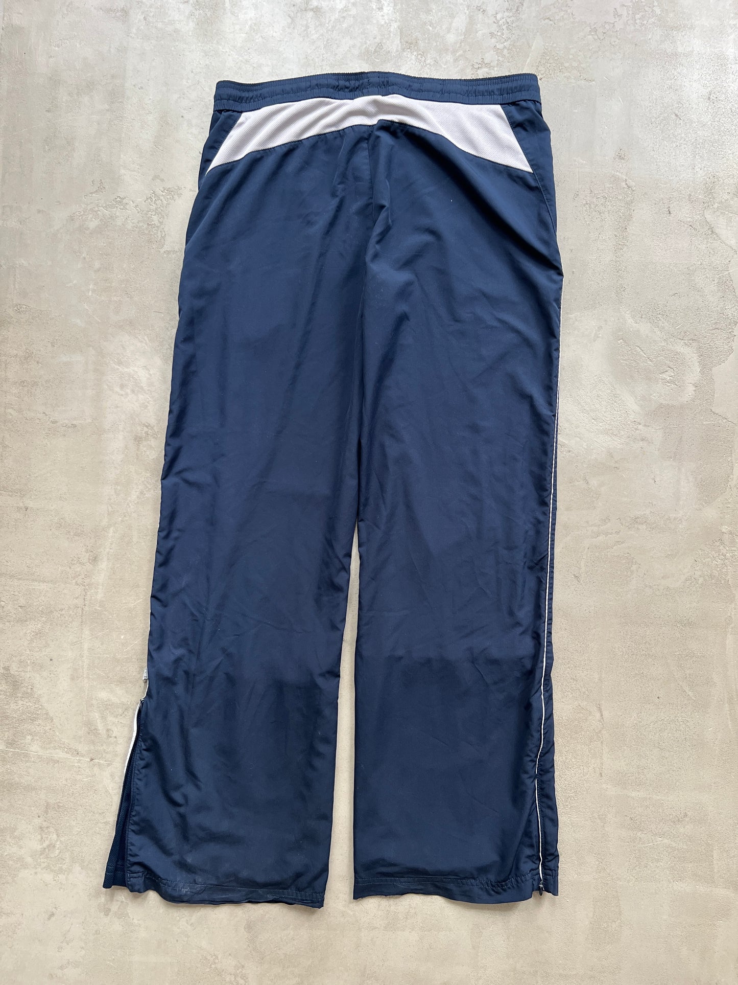 NAVY NIKE TRACK PANTS - 2000S - WMNS S