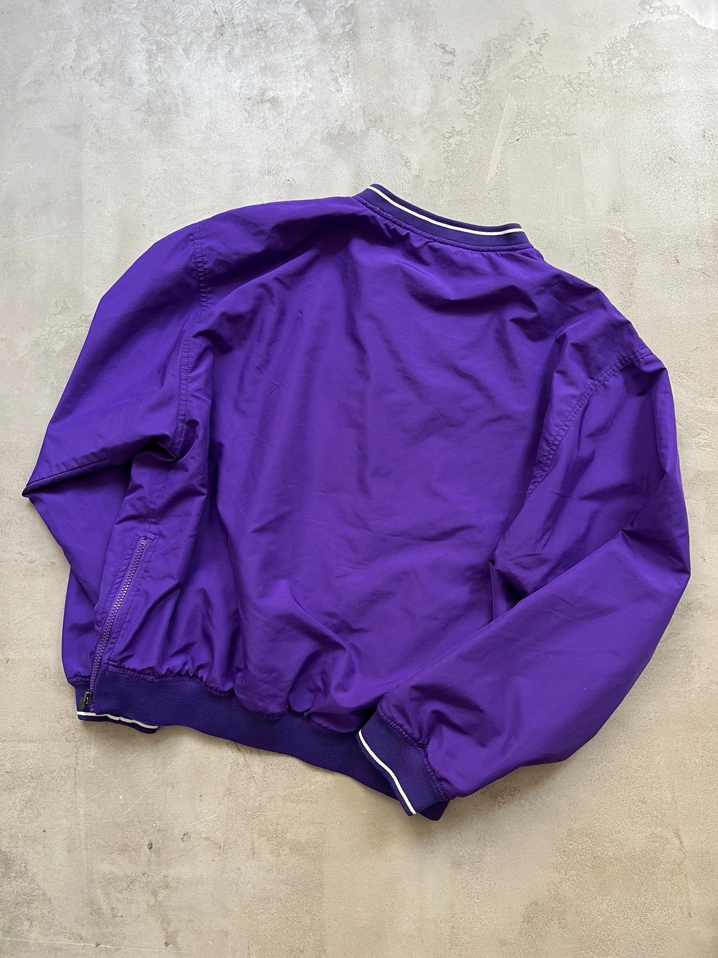 PURPLE NIKE SWEATER - 1990S - S