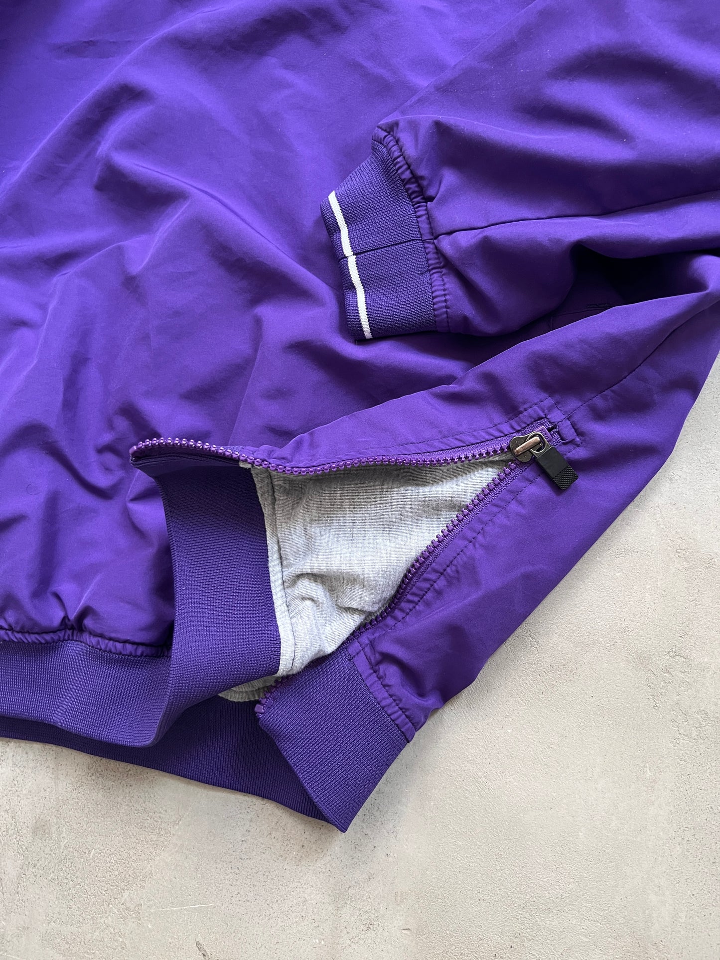 PURPLE NIKE SWEATER - 1990S - S