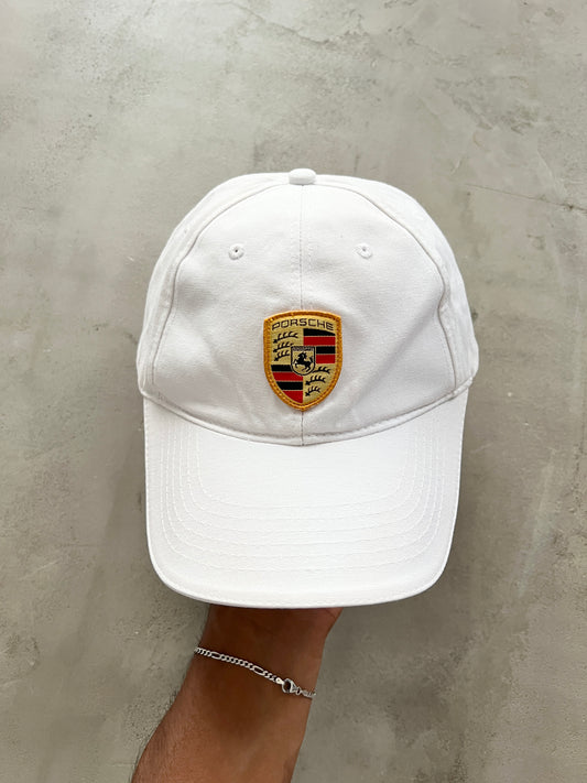 WHITE PORSCHE CAP - 2000S