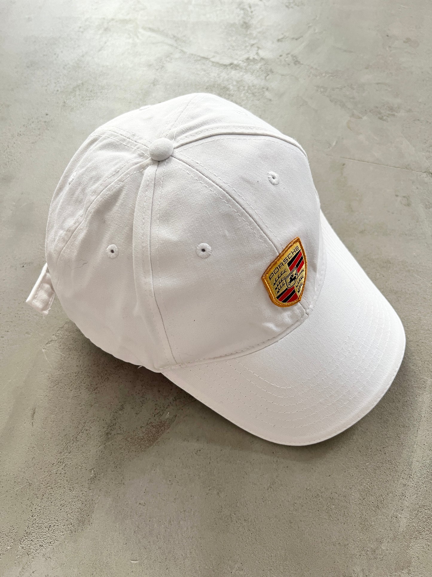 WHITE PORSCHE CAP - 2000S