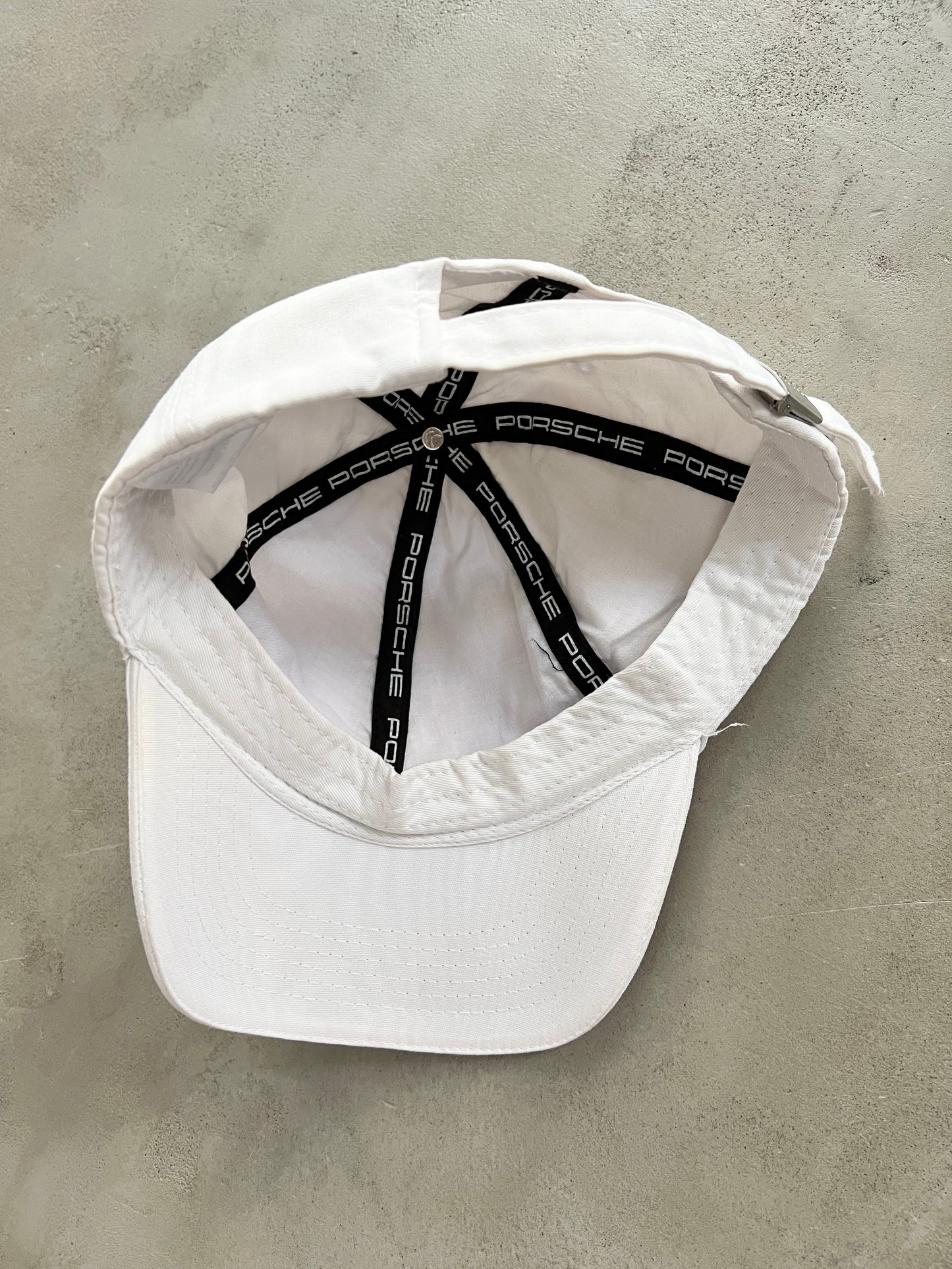 WHITE PORSCHE CAP - 2000S