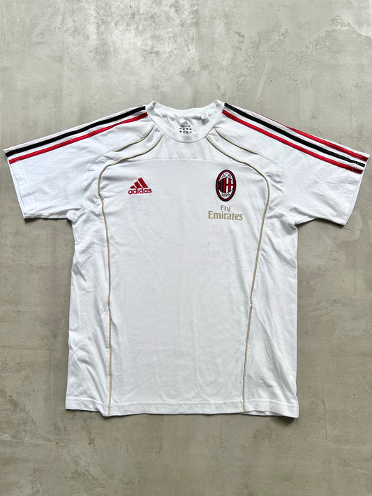 WHITE AC MILAN TEE - 2000S - XL