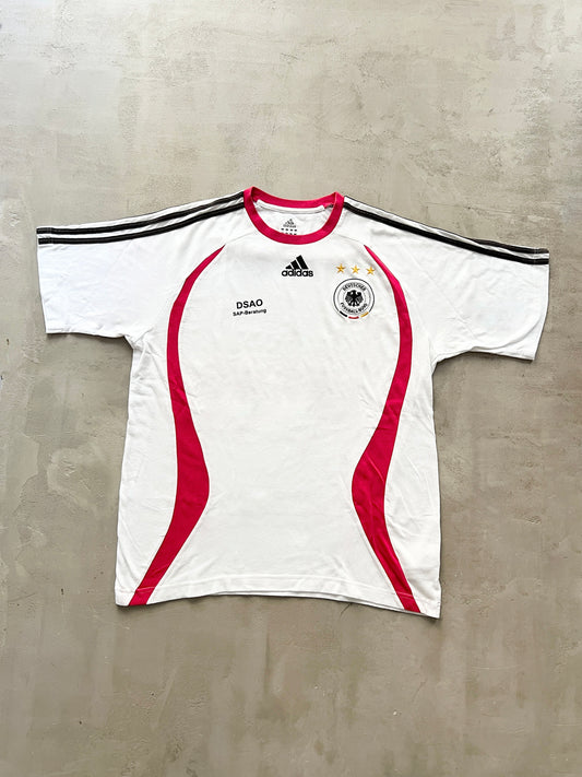 WHITE/RED GERMANY WORLD CUP 2006 TEE  - L