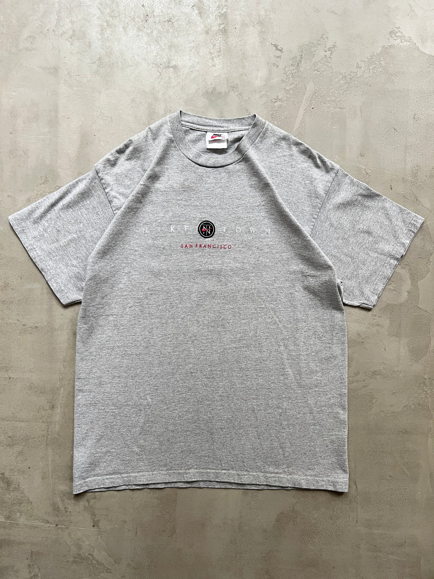 GREY NIKE TOWN SAN FRANCISCO TEE- 1990S - XL