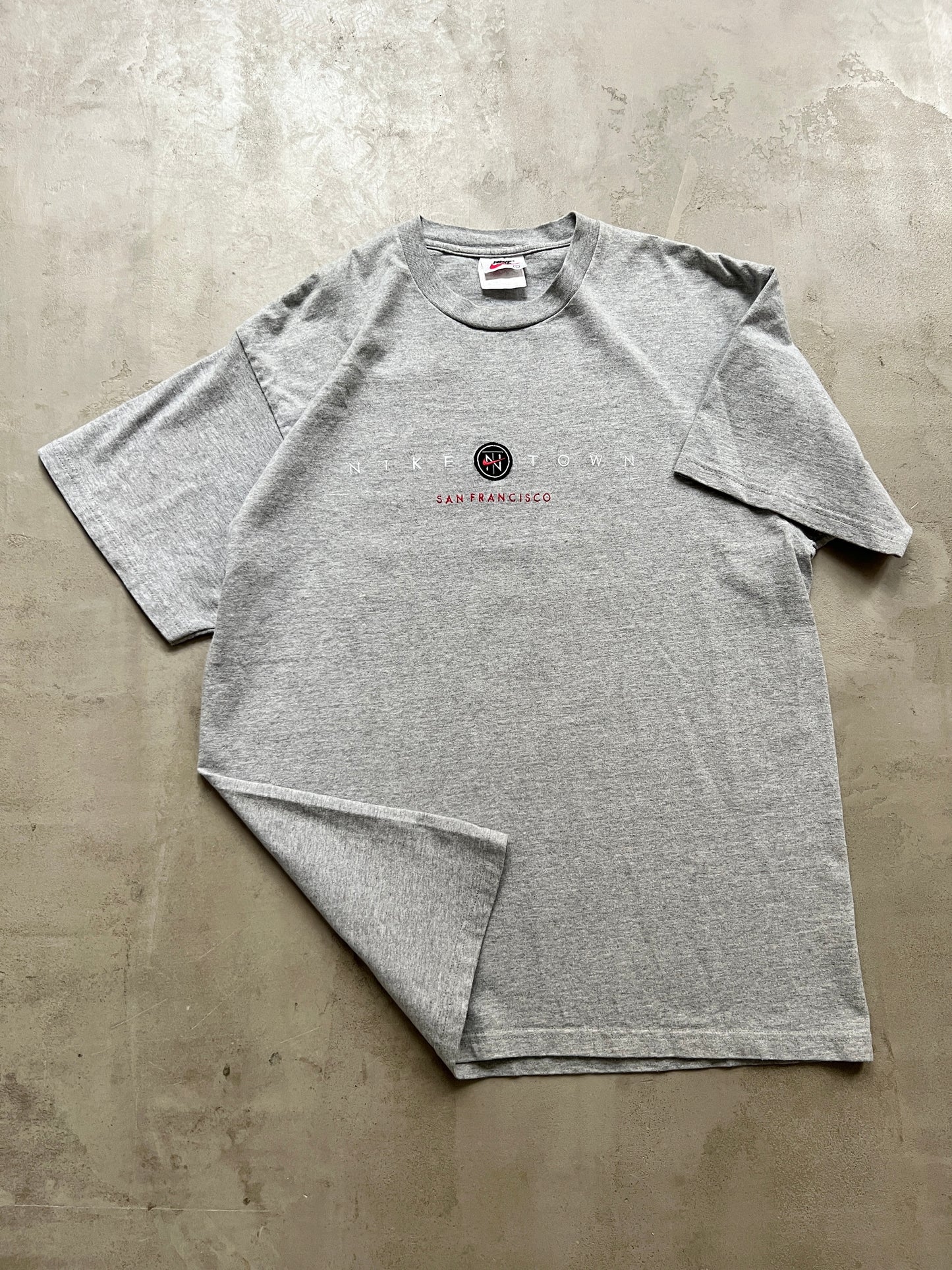 GREY NIKE TOWN SAN FRANCISCO TEE- 1990S - XL