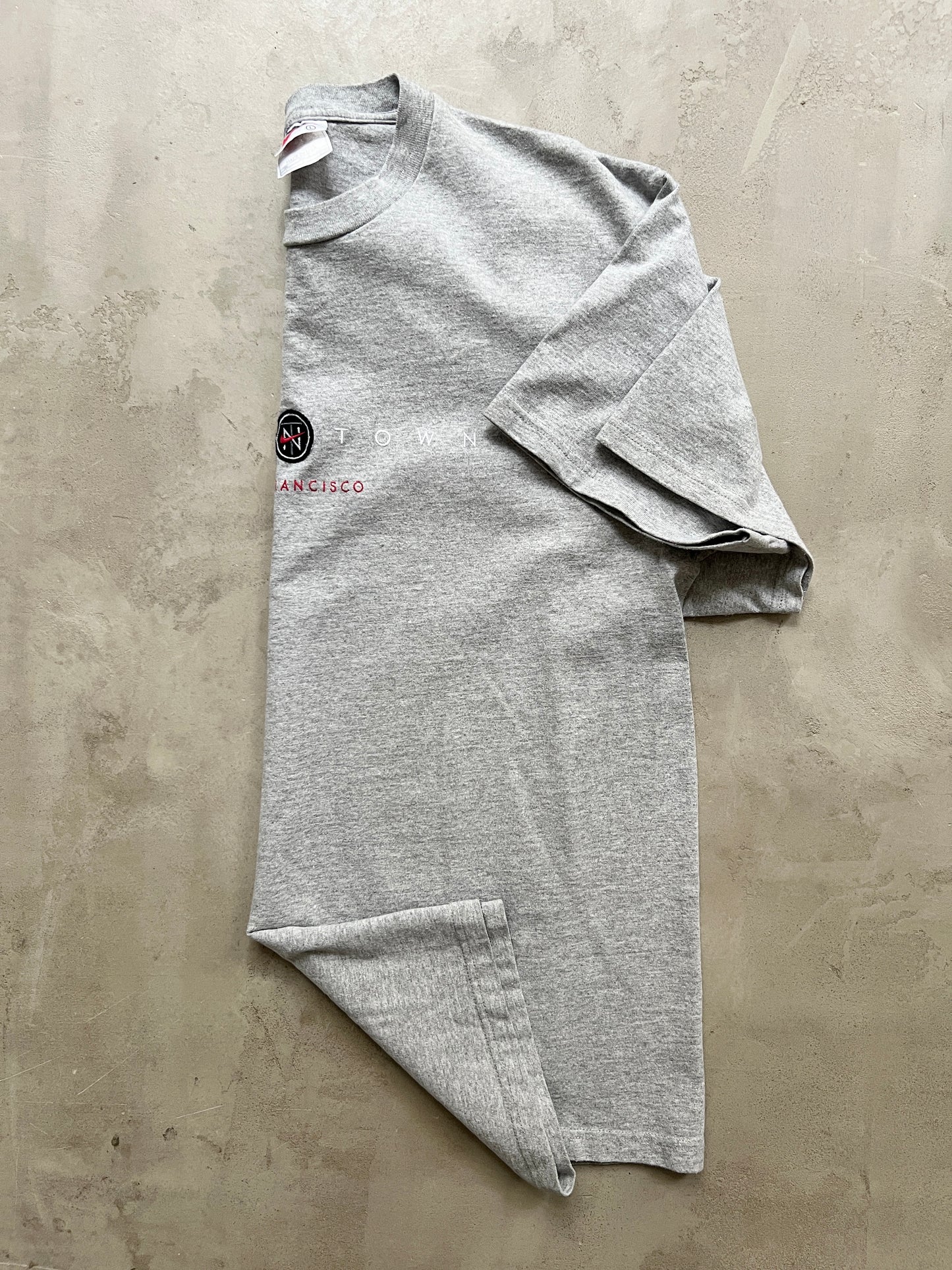 GREY NIKE TOWN SAN FRANCISCO TEE- 1990S - XL