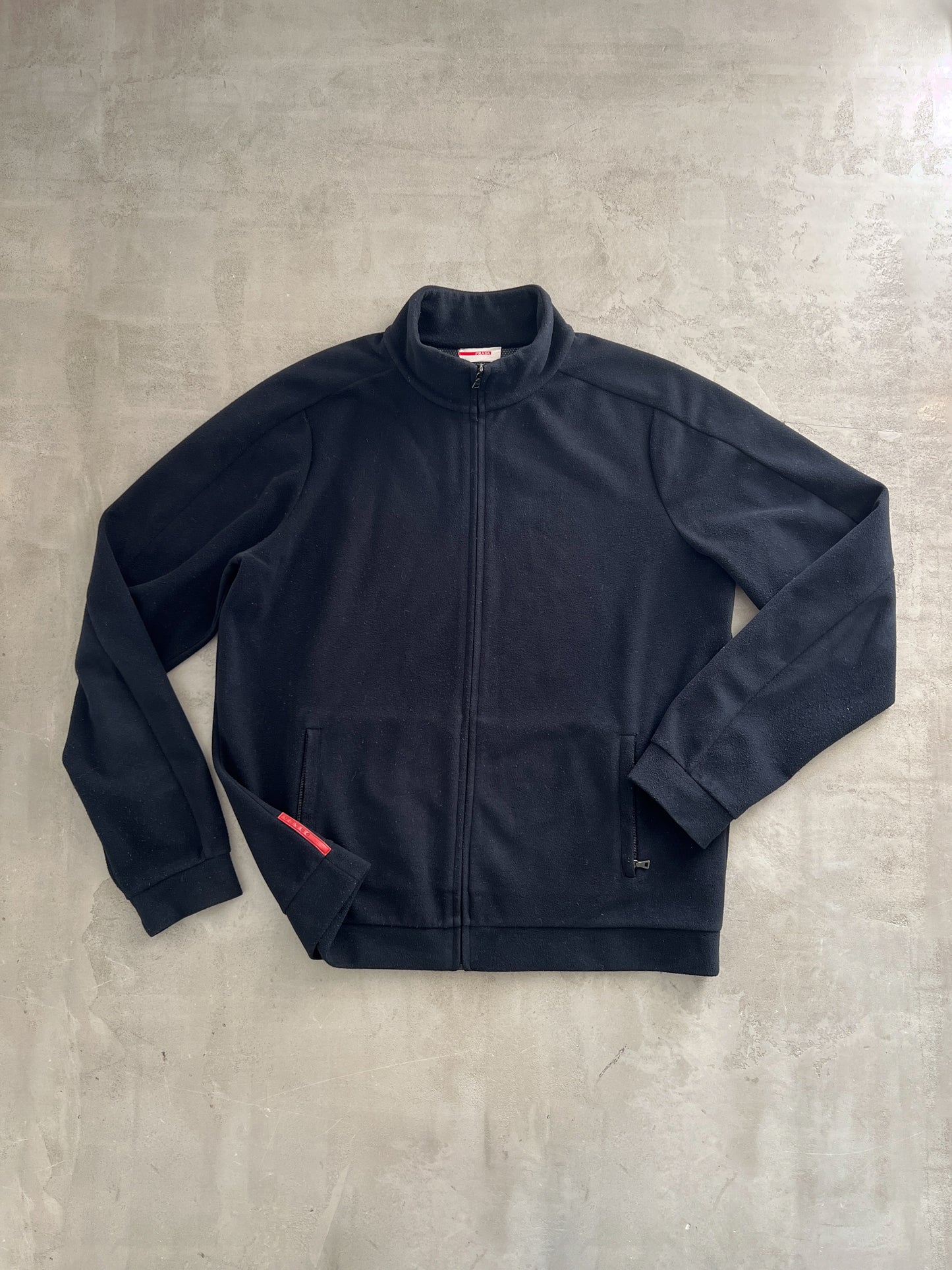 BLACK/DARK NAVY PRADA LUNA ROSSA FLEECE - 2000S - XL/L