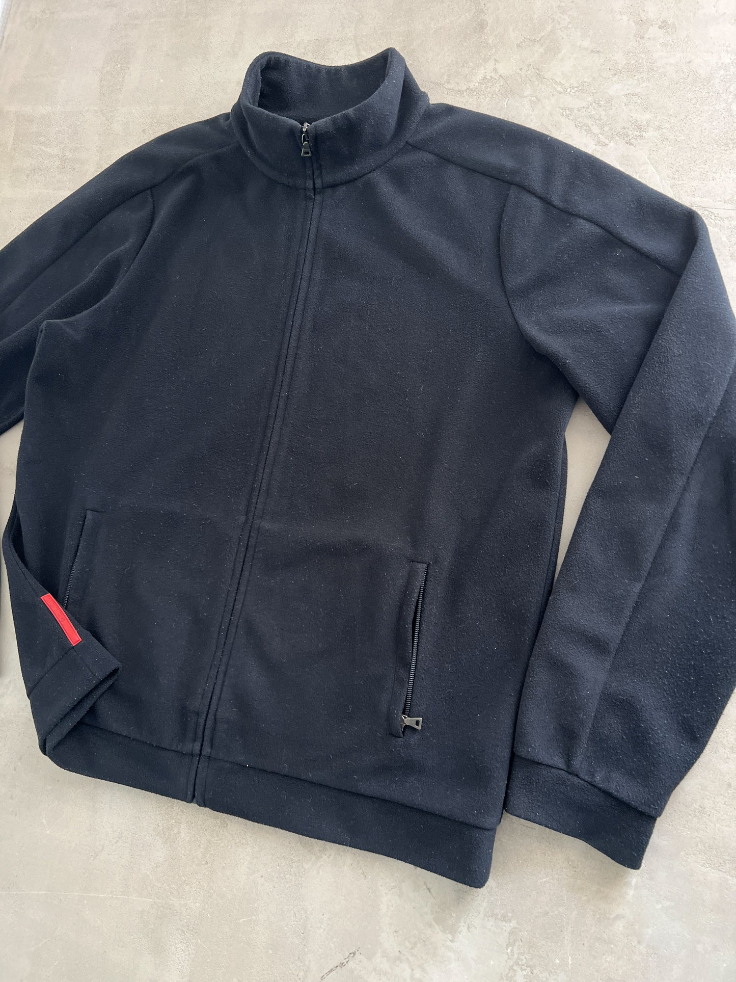 BLACK/DARK NAVY PRADA LUNA ROSSA FLEECE - 2000S - XL/L