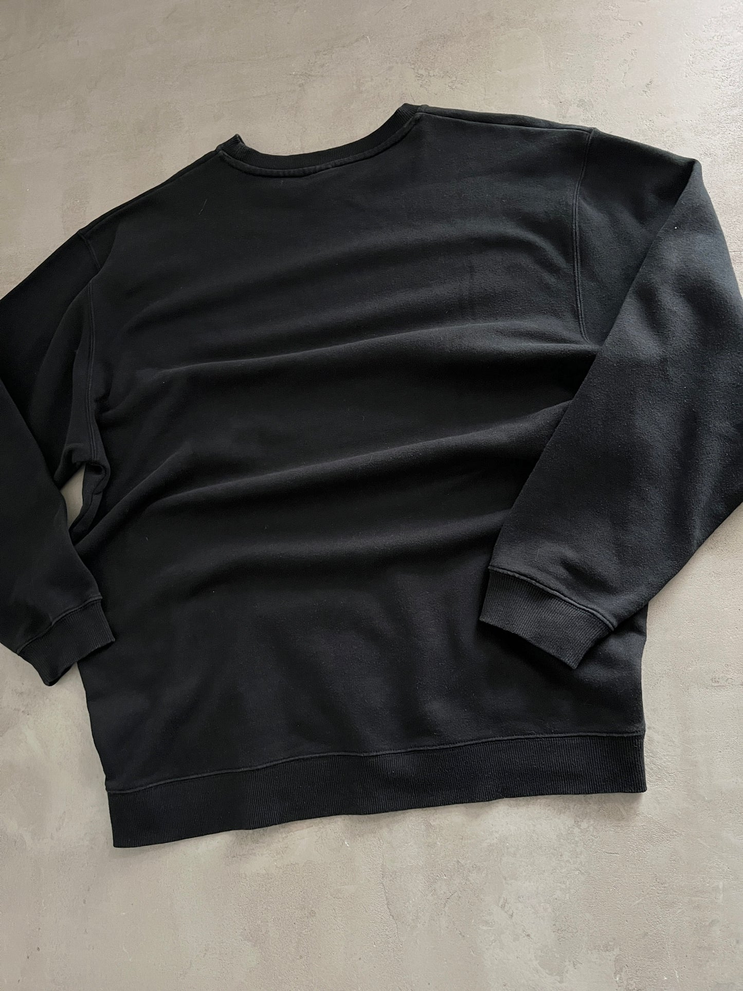 BLACK BMW SWEATER - 1990S - XXL