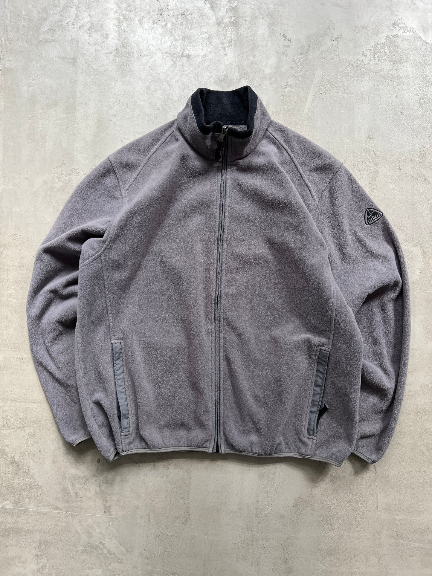 GREY/MAUVE ACG NIKE FLEECE - 2000S - L