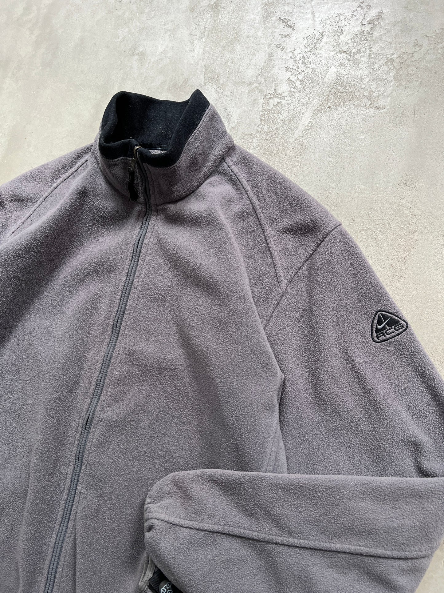 GREY/MAUVE ACG NIKE FLEECE - 2000S - L