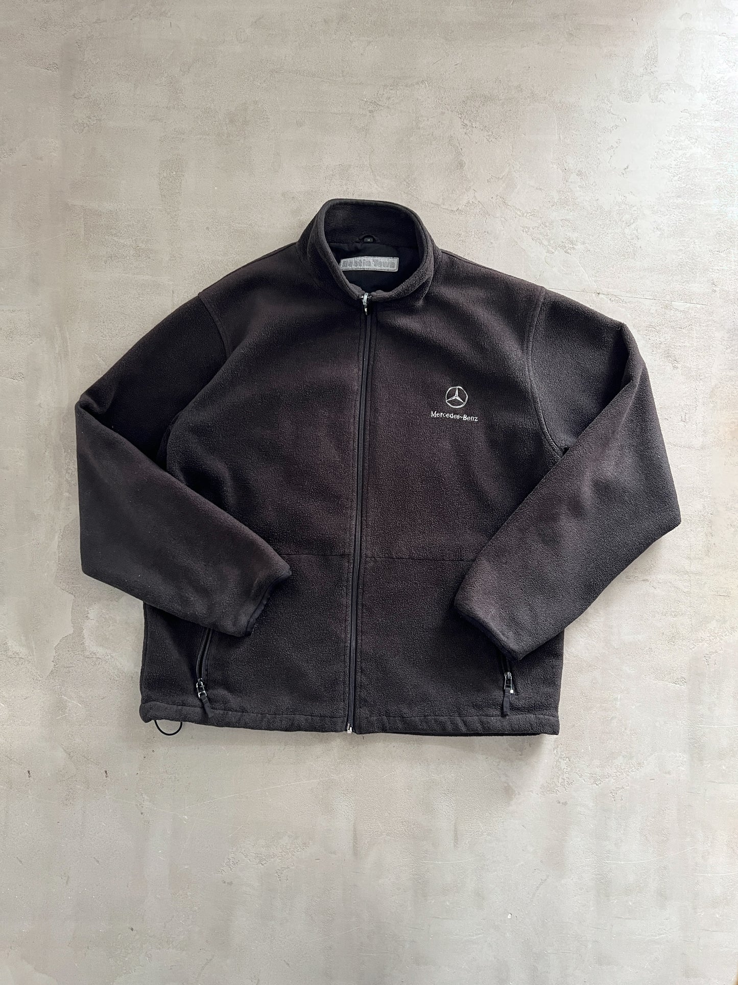 BLACK MERCEDES BENZ FLEECE - 2000S - L/XL