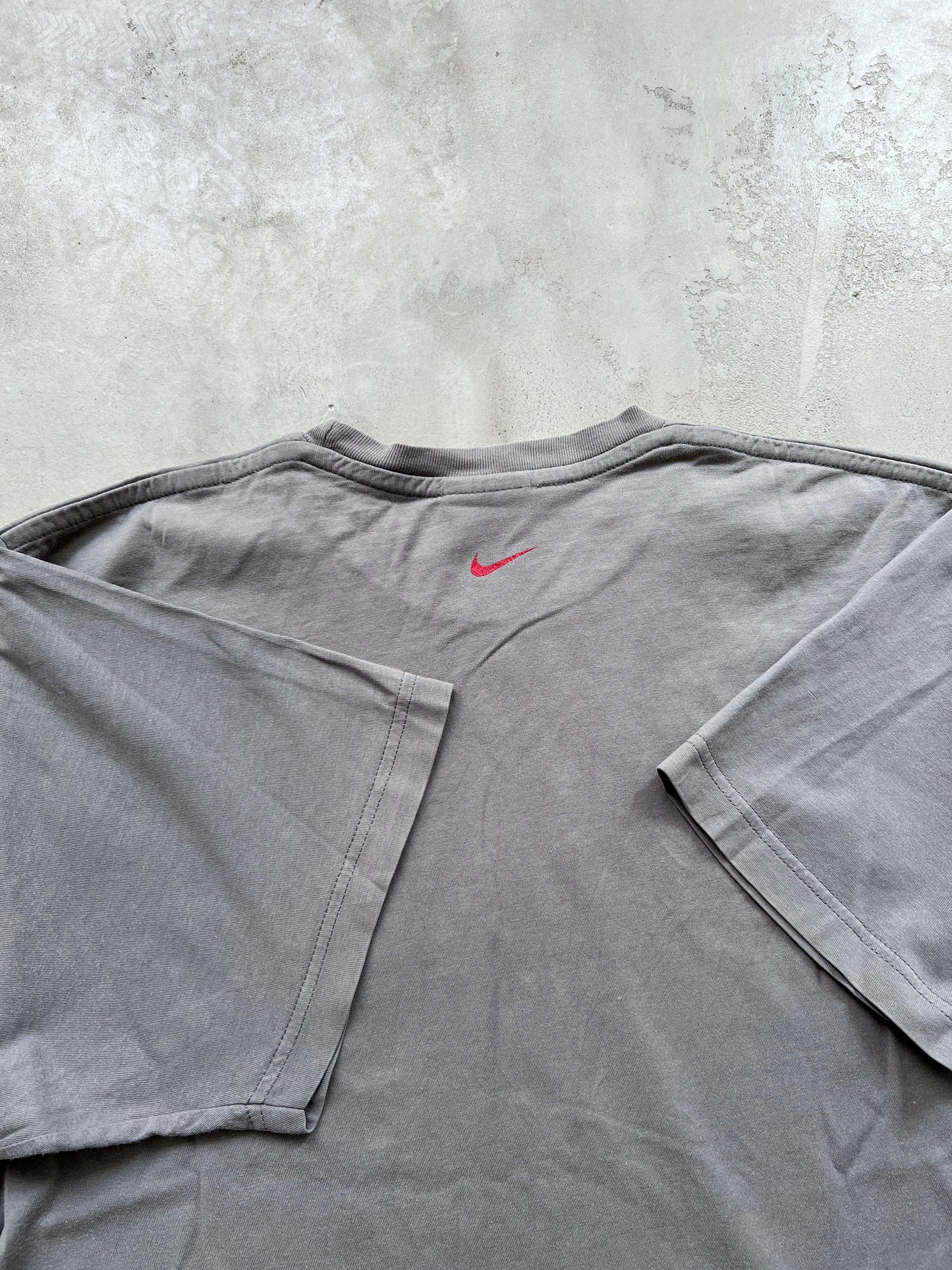 FADED GREY NIKE TN TEE - 1990S - XL