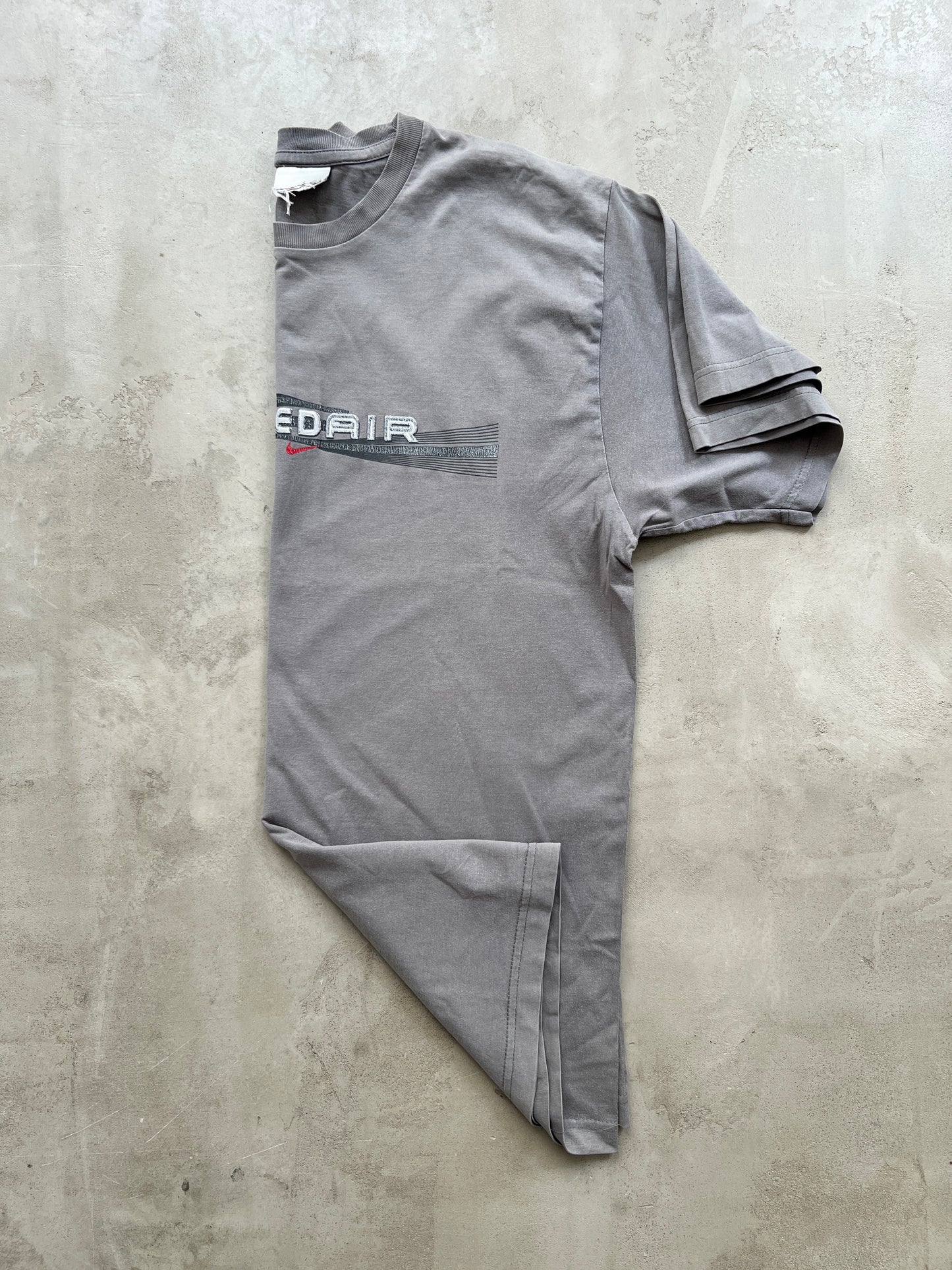 FADED GREY NIKE TN TEE - 1990S - XL