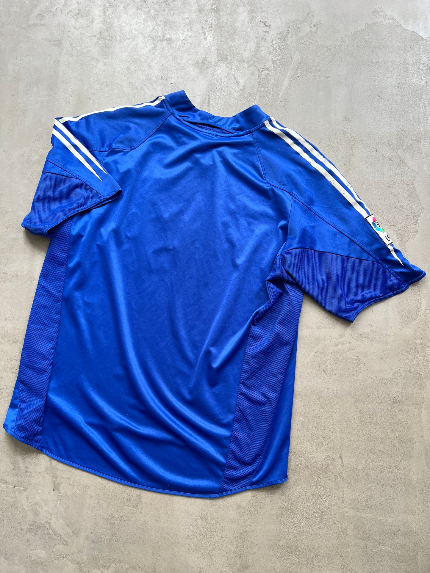 BLUE REAL MADRID JERSEY - 2000S - XL