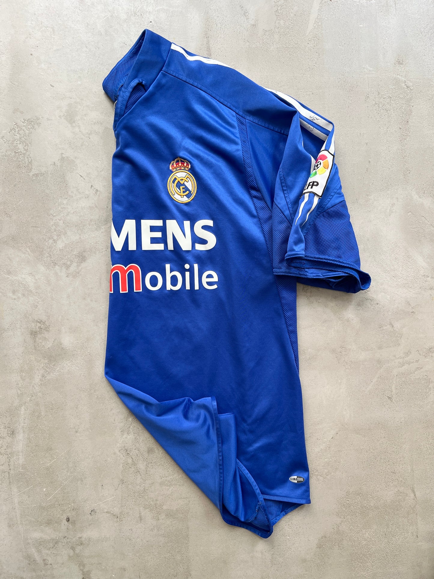 BLUE REAL MADRID JERSEY - 2000S - XL