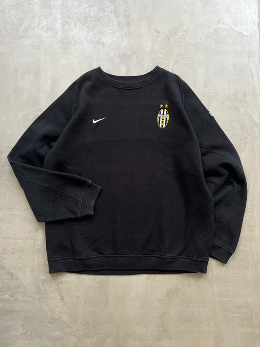 FADED BLACK JUVENTUS TURIN SWEATER - 2000S - XL