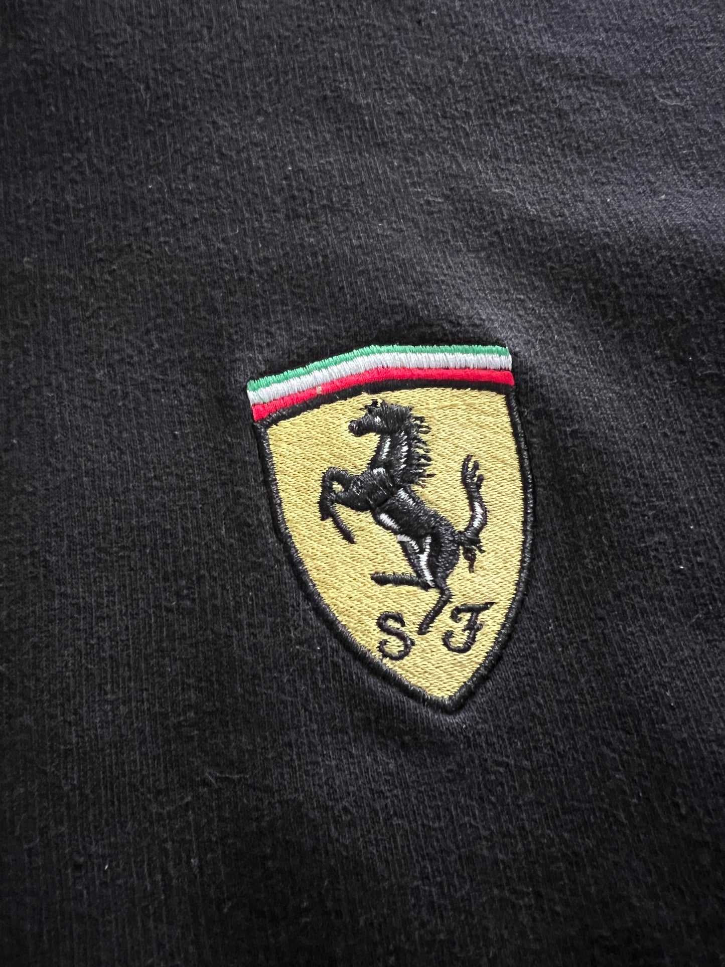 BLACK FERRARI SWEATER - 1998 - M/L