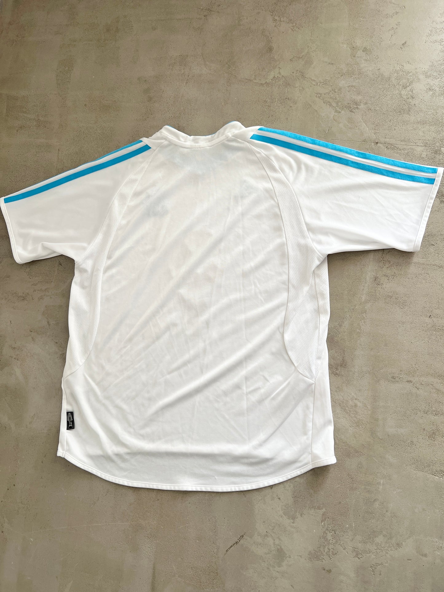 WHITE/BABY BLUE MARSEILLE JERSEY - 2000S - M/S