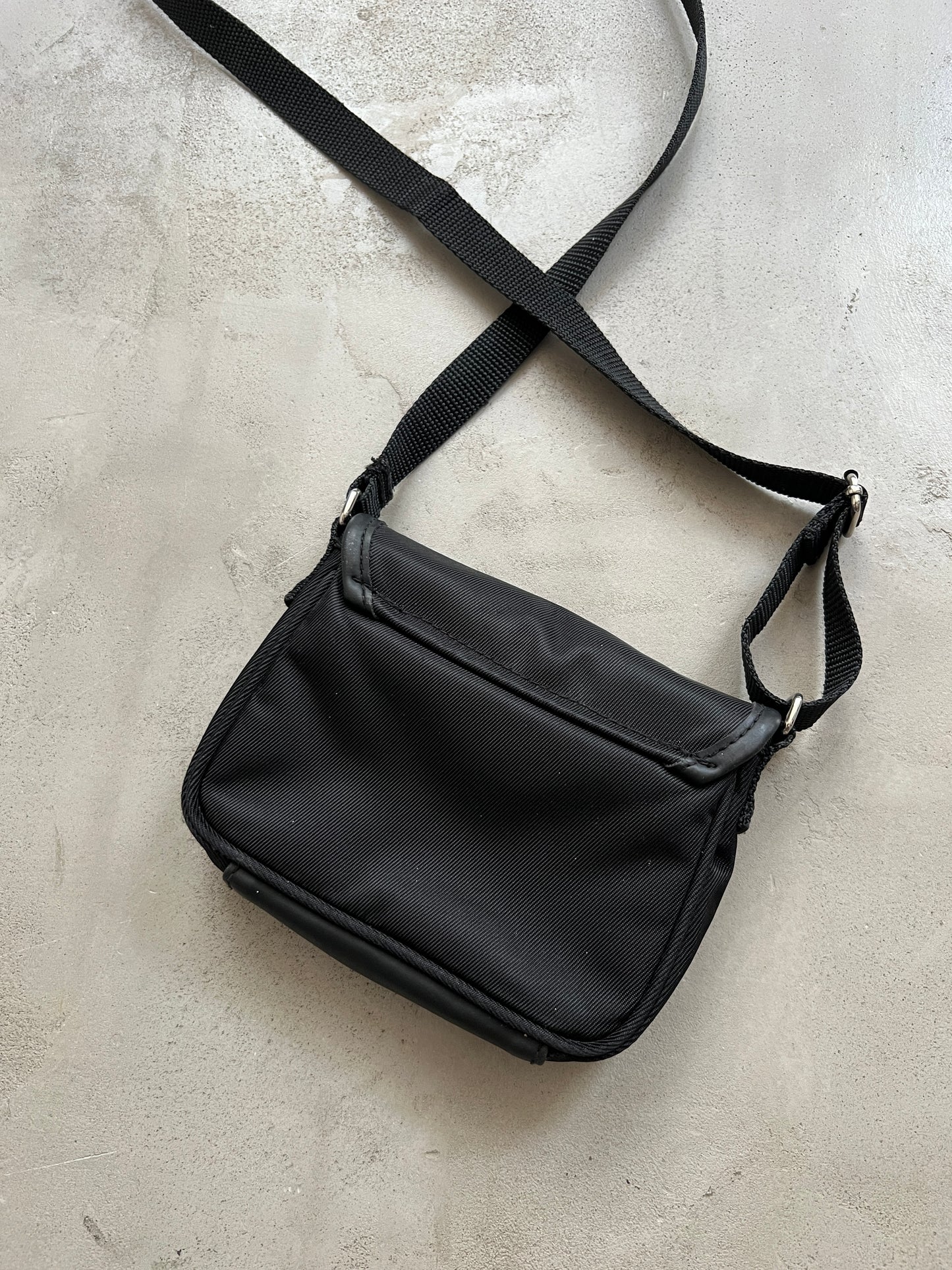 BLACK POLO SPORT BAG - 2000S