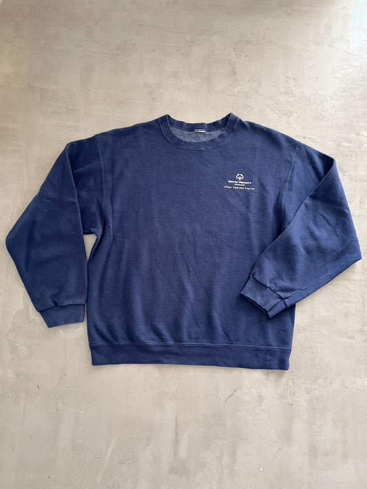 NAVY OLYMPICS SWEATER - 2000S - L/M